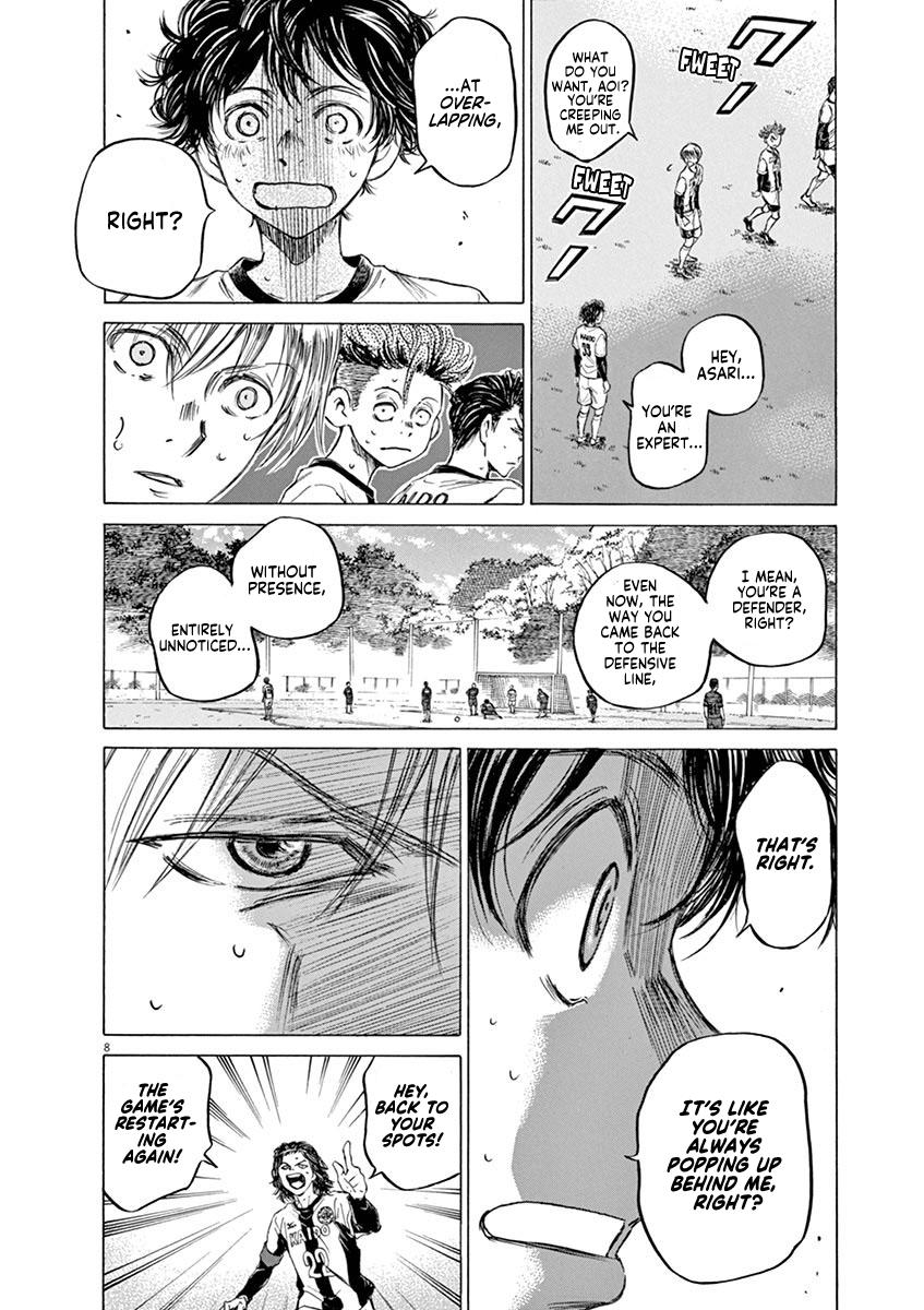Ao Ashi Chapter 49 — page 8