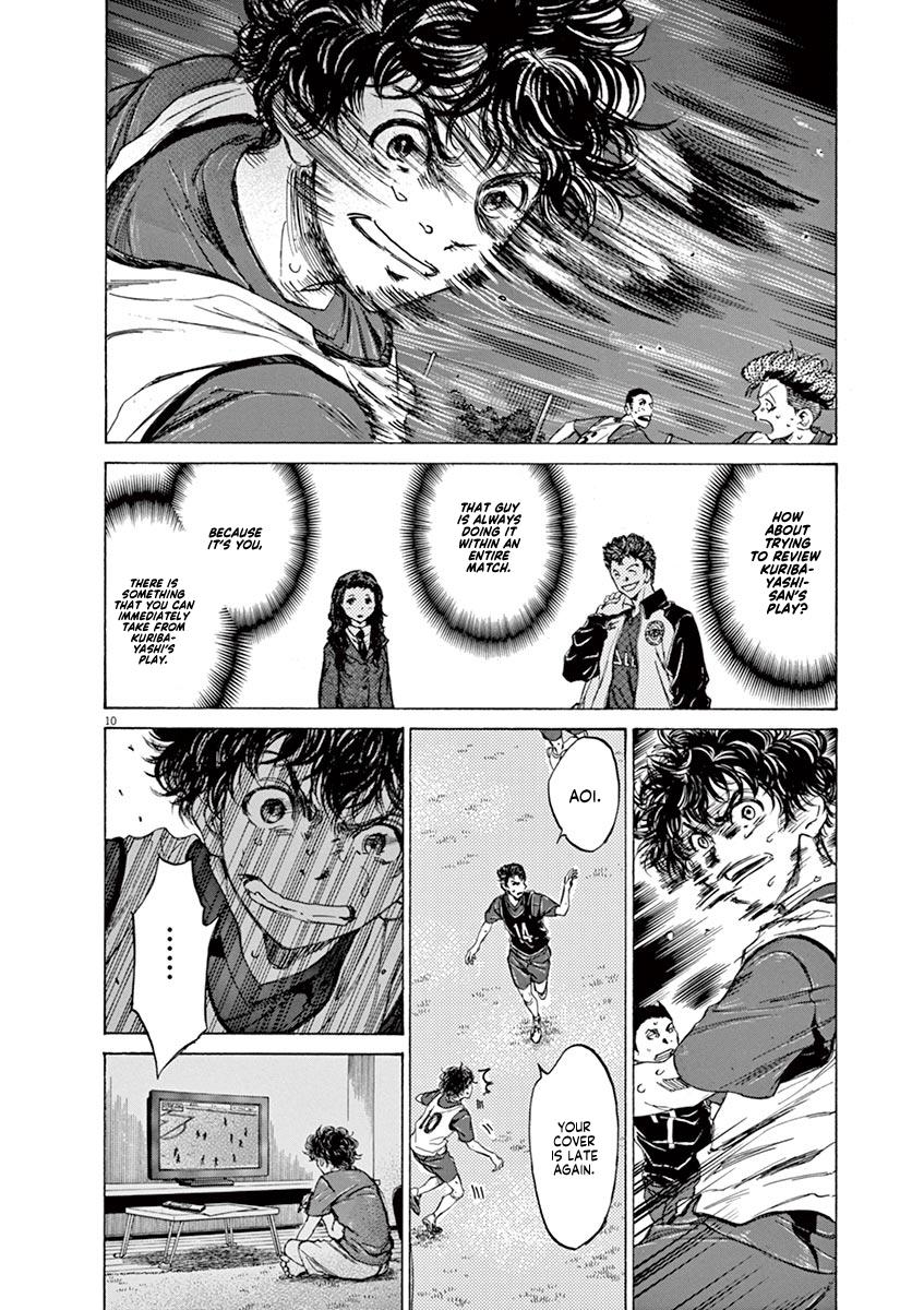 Ao Ashi Chapter 71 — page 10