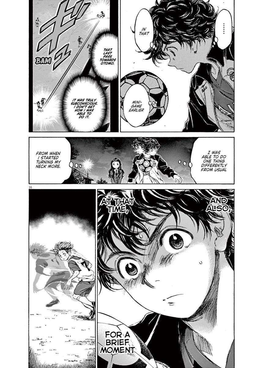Ao Ashi Chapter 72 — page 16