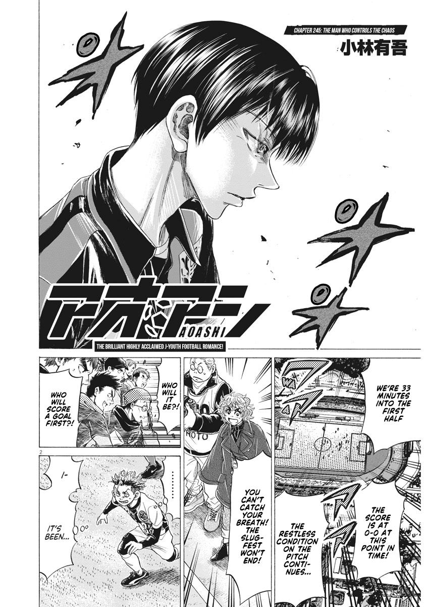 Ao Ashi Chapter 245 — page 2