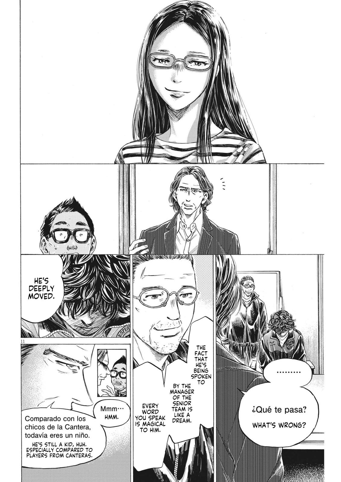 Ao Ashi Chapter 282 — page 11