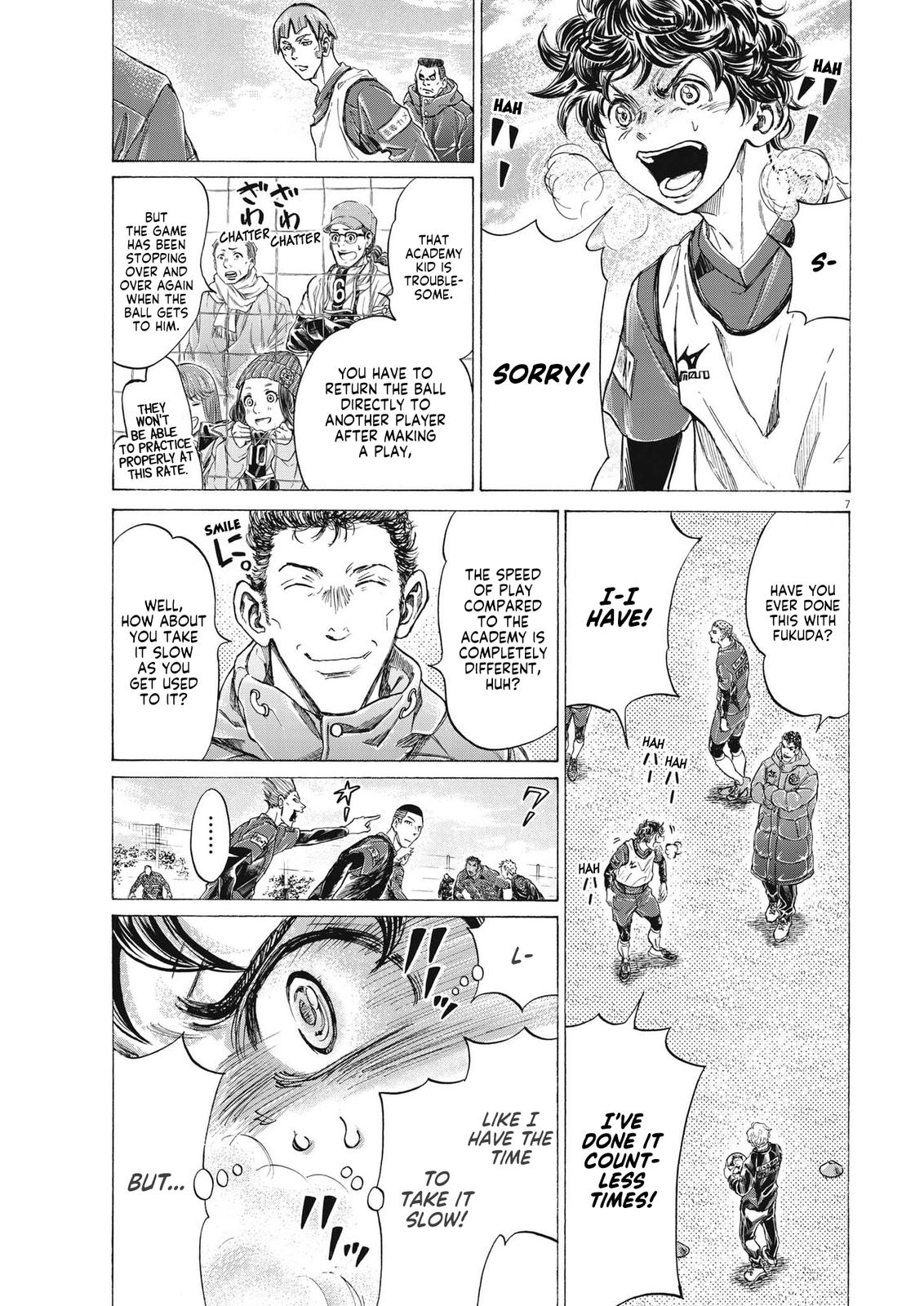 Ao Ashi Chapter 286 — page 7