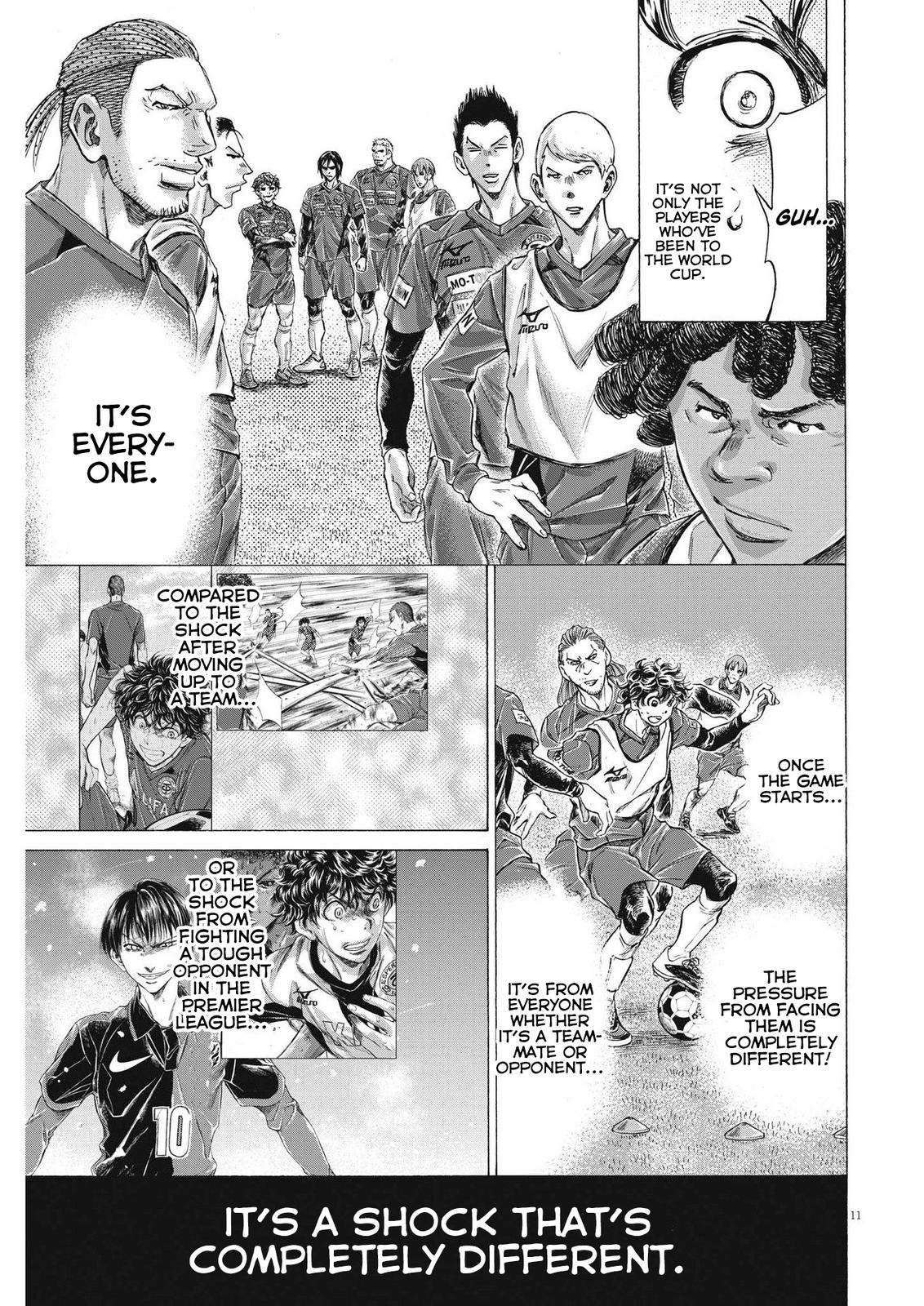 Ao Ashi Chapter 286 — page 11
