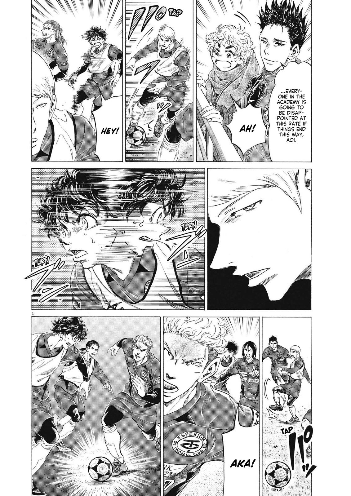 Ao Ashi Chapter 287 — page 4