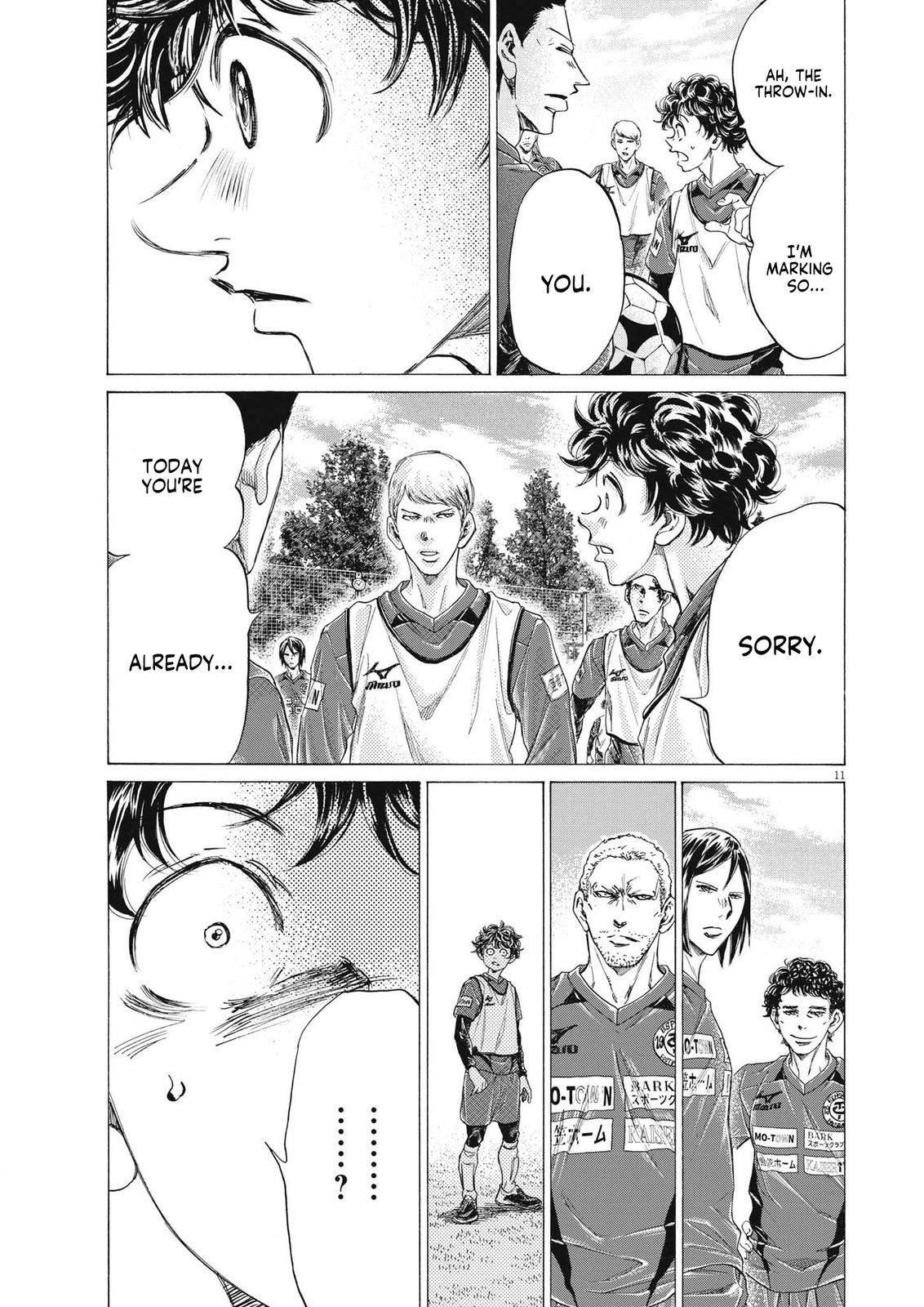 Ao Ashi Chapter 287 — page 11