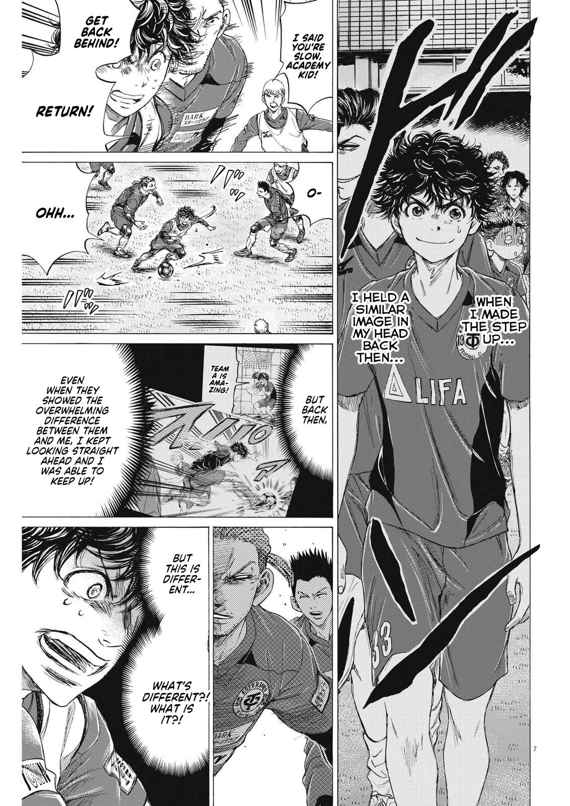 Ao Ashi Chapter 288 — page 7