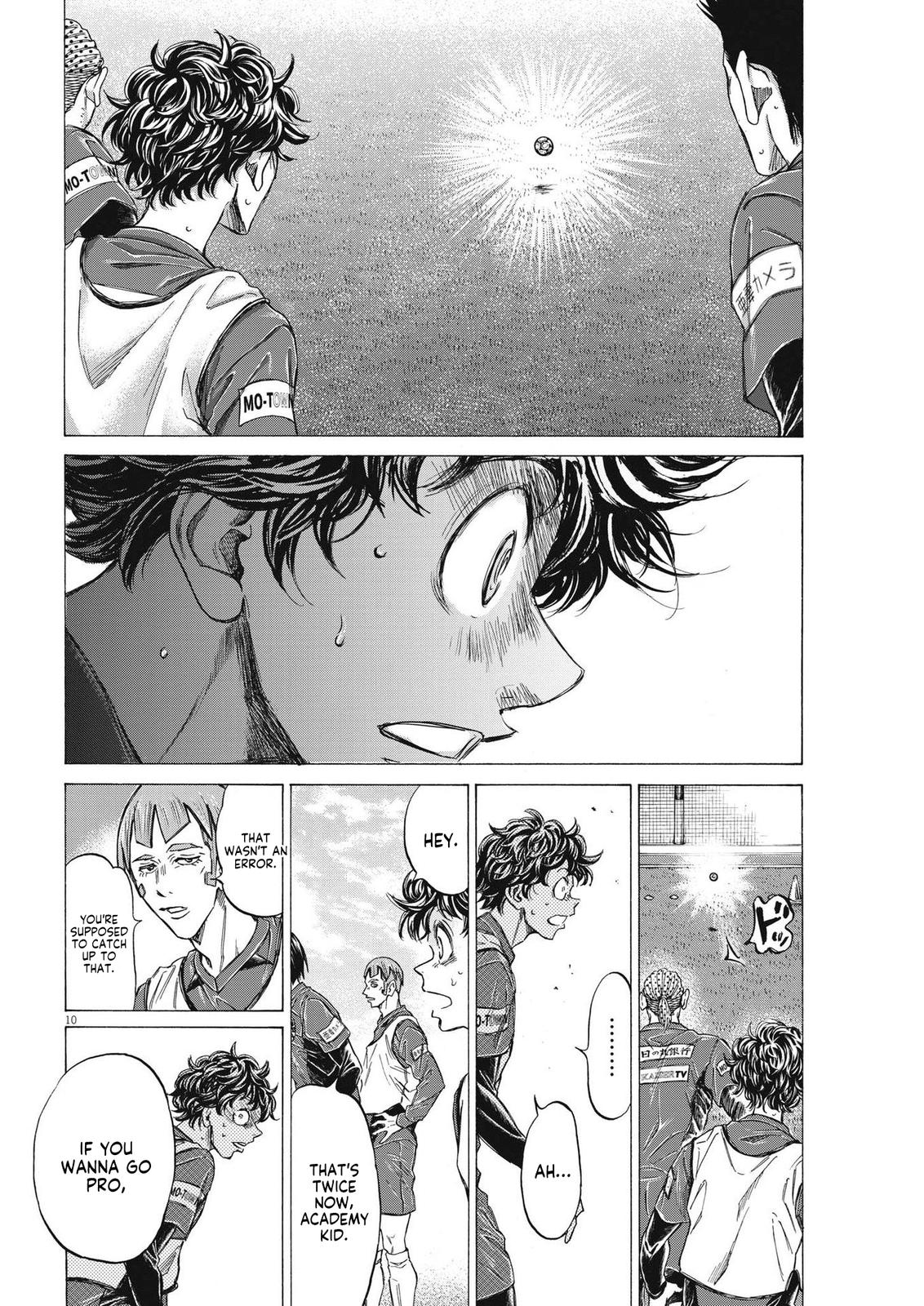 Ao Ashi Chapter 288 — page 10