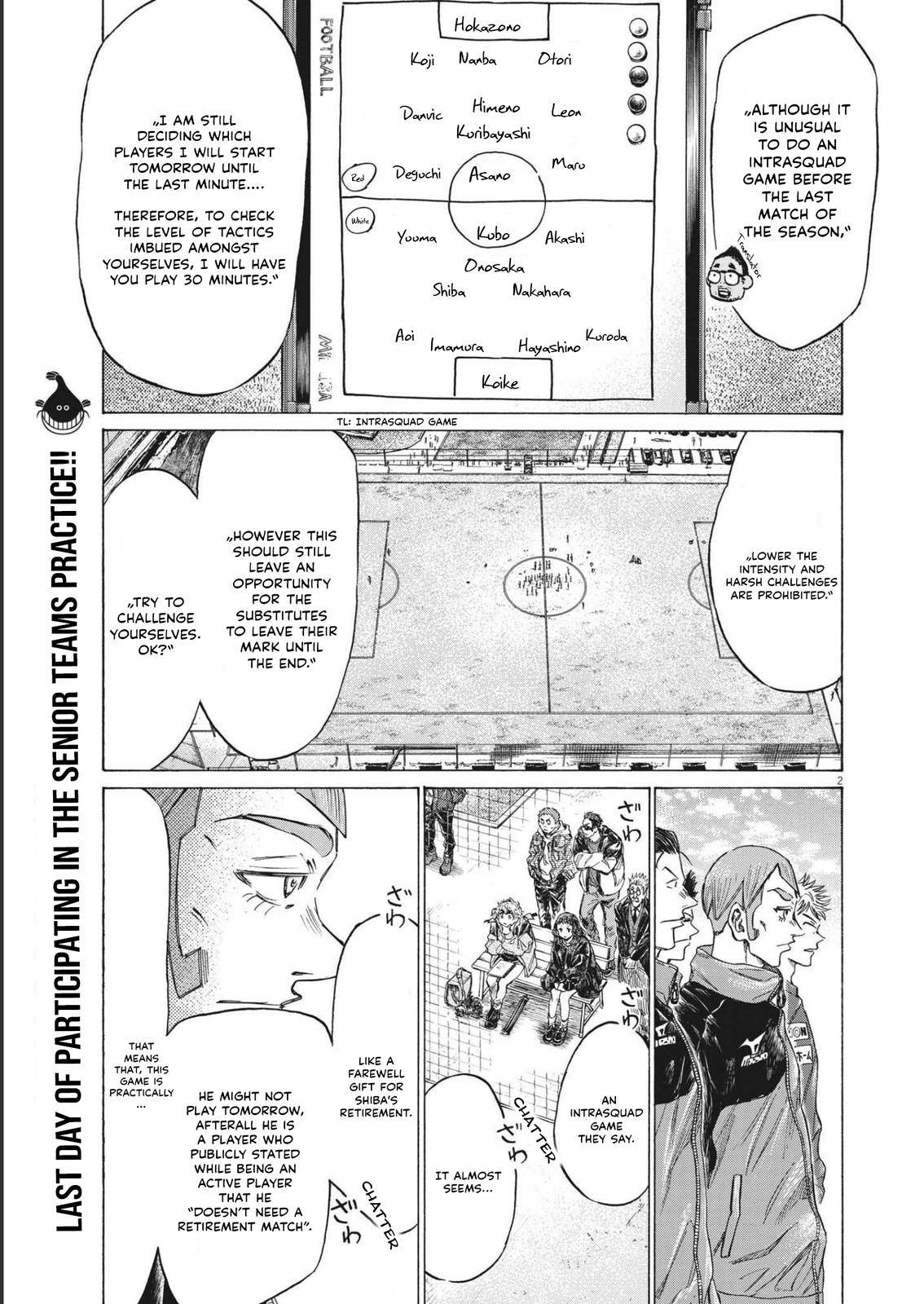 Ao Ashi Chapter 301 — page 2