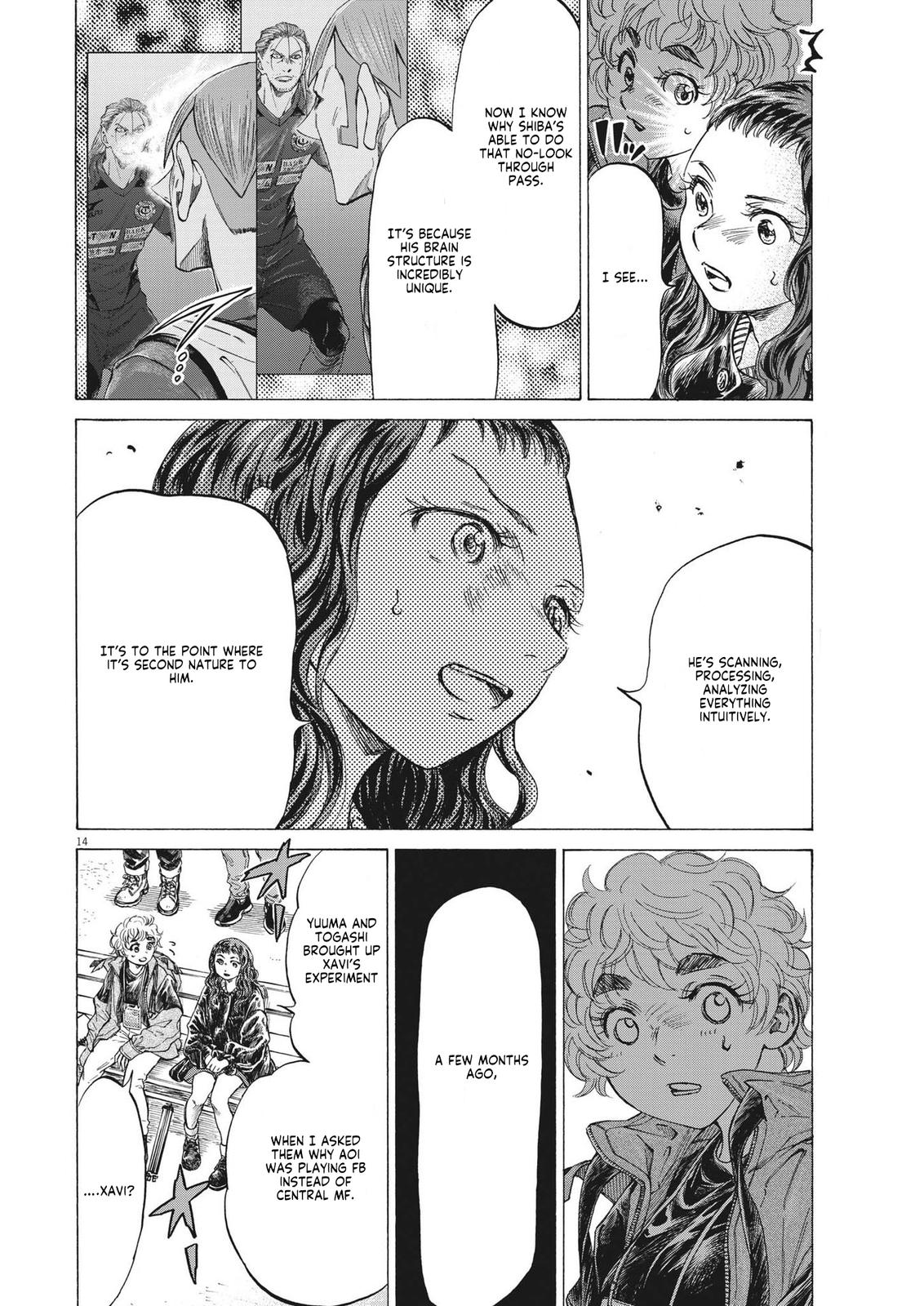 Ao Ashi Chapter 302 — page 15