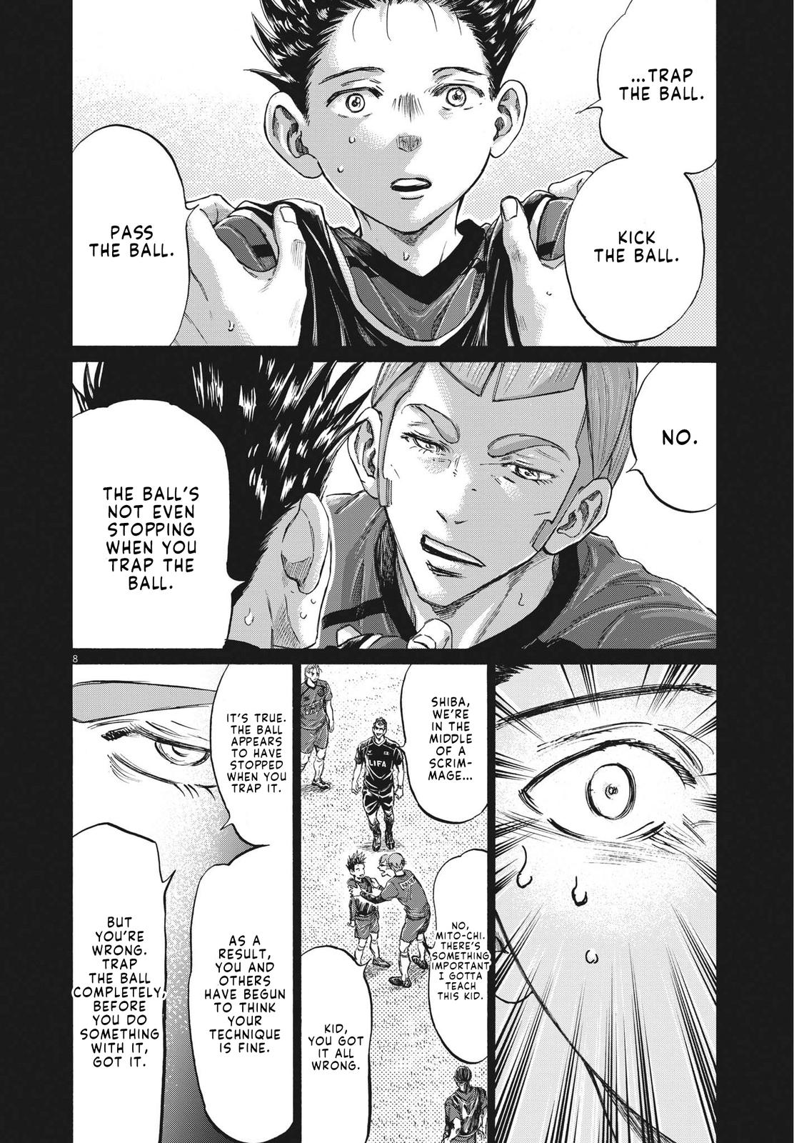 Ao Ashi Chapter 304 — page 9