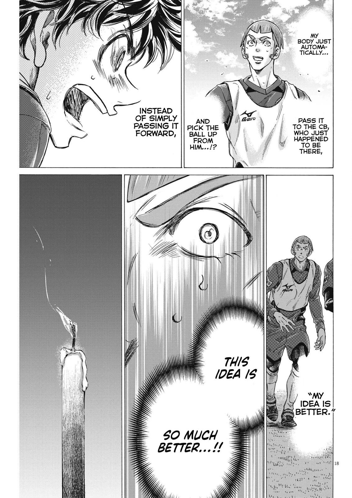Ao Ashi Chapter 305 — page 19