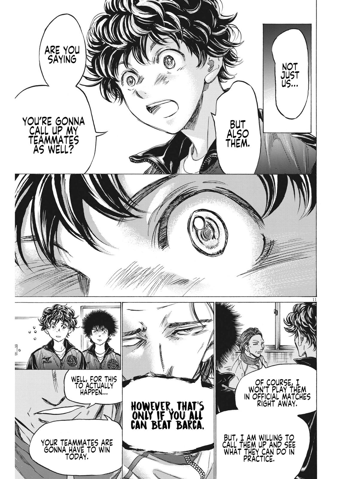 Ao Ashi Chapter 309 — page 12