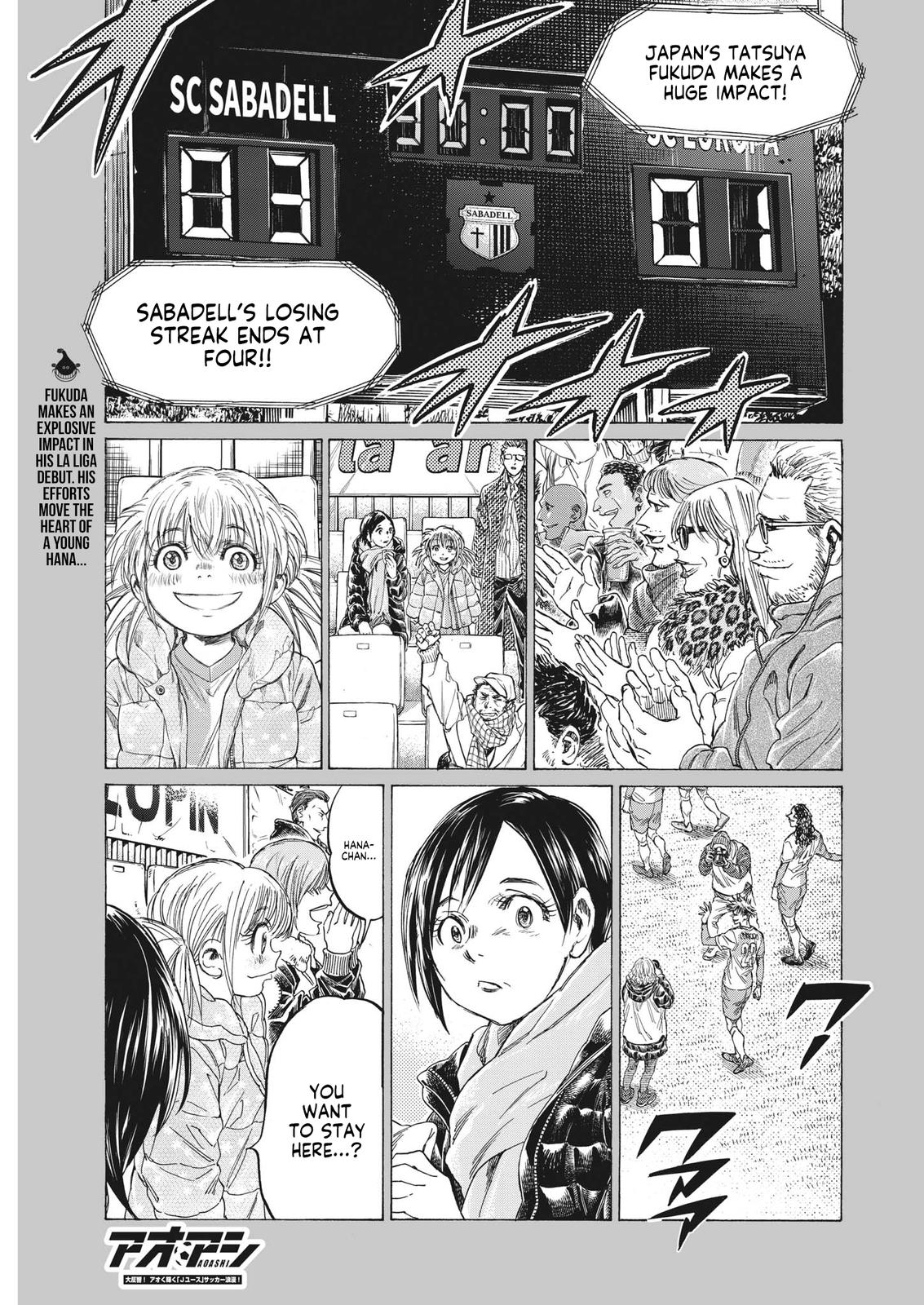 Ao Ashi Chapter 326 — page 2