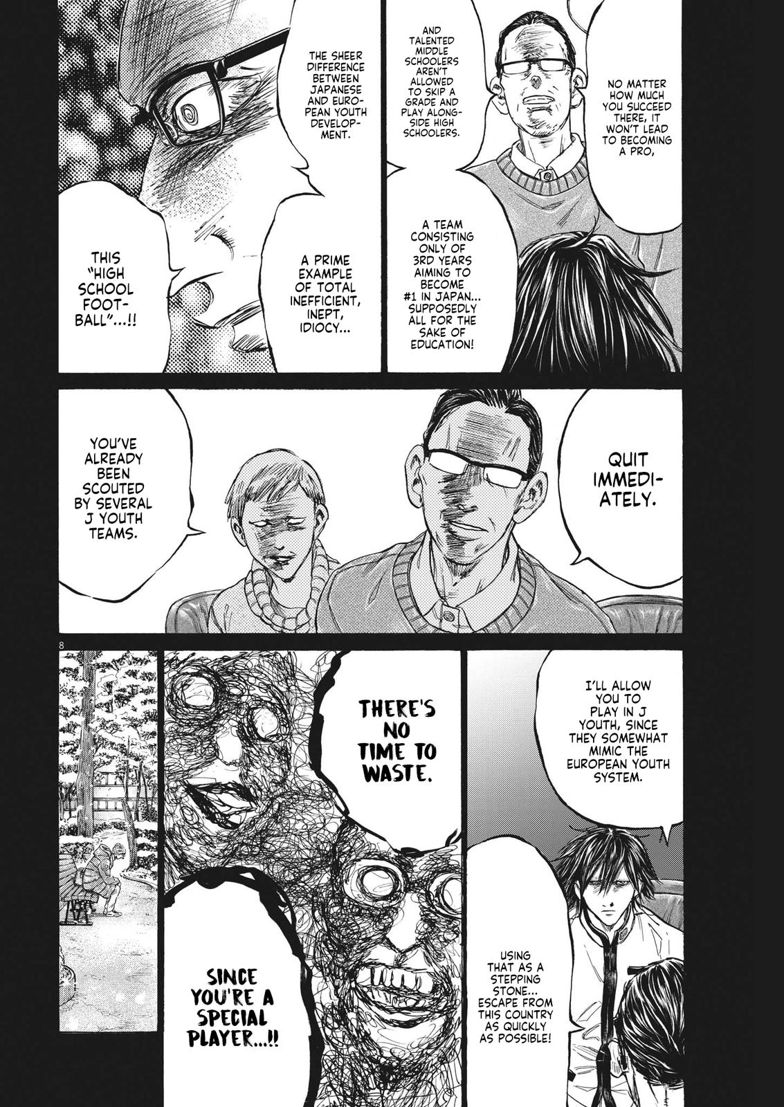 Ao Ashi Chapter 329 — page 9
