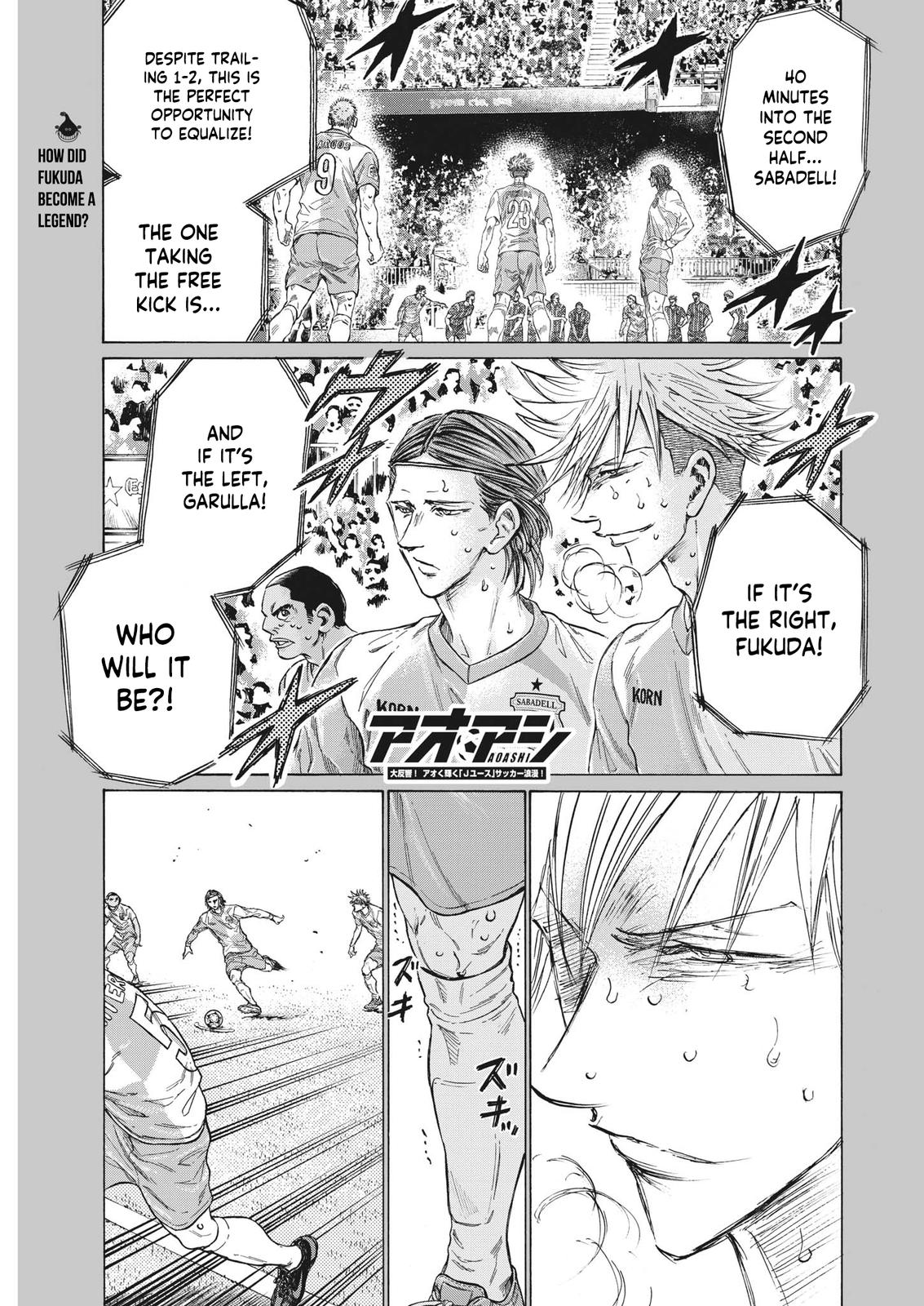 Ao Ashi Chapter 334 — page 2