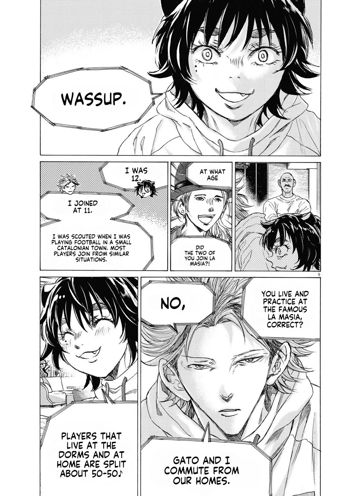 Ao Ashi Chapter 340 — page 10