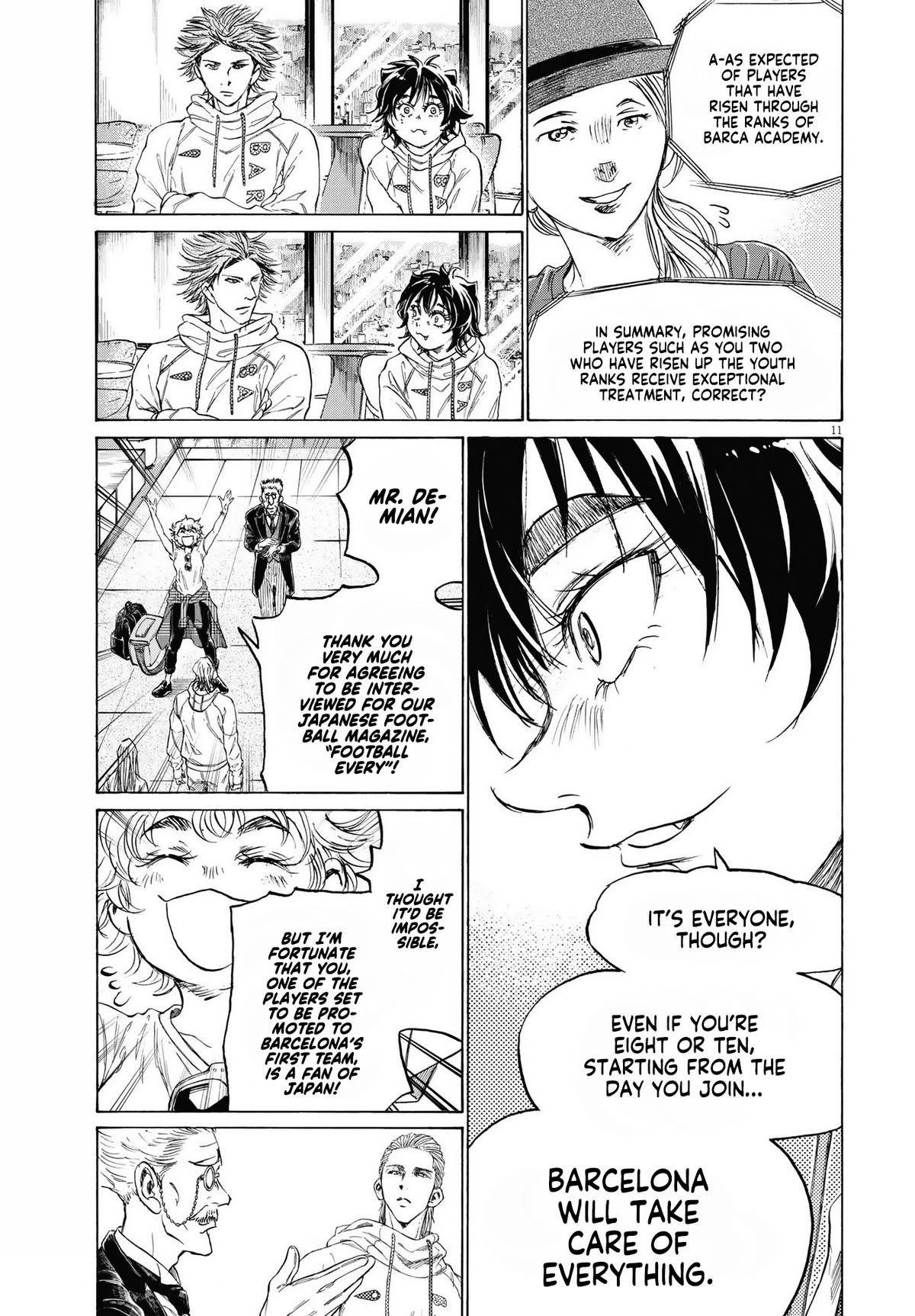Ao Ashi Chapter 340 — page 12