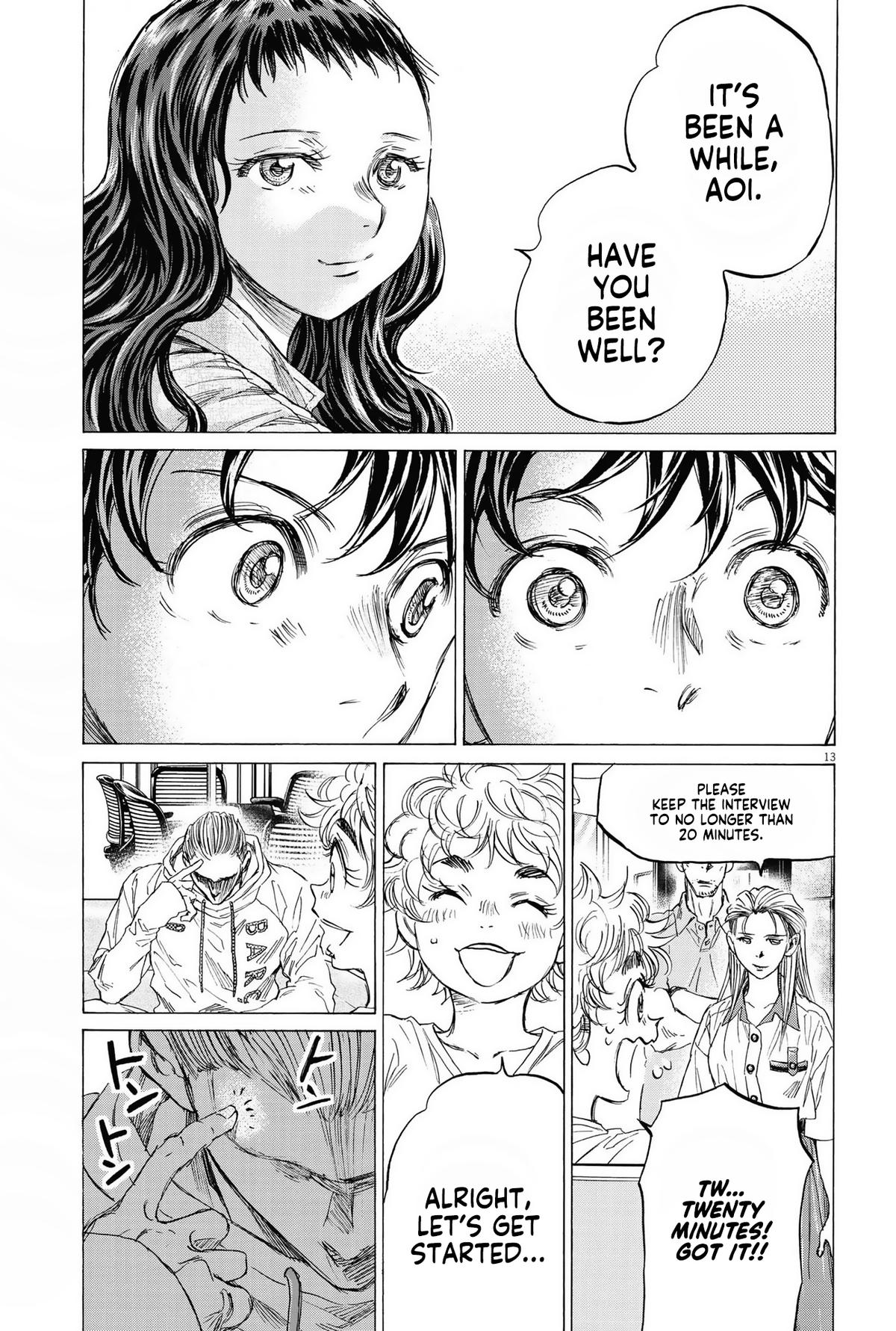 Ao Ashi Chapter 340 — page 14