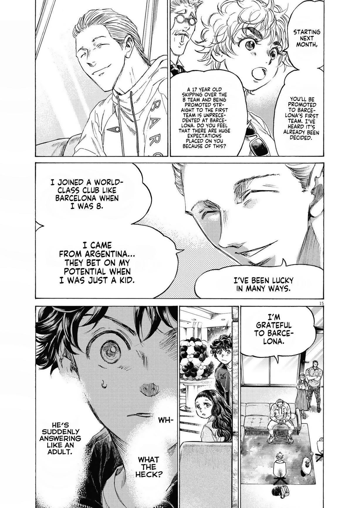 Ao Ashi Chapter 340 — page 16