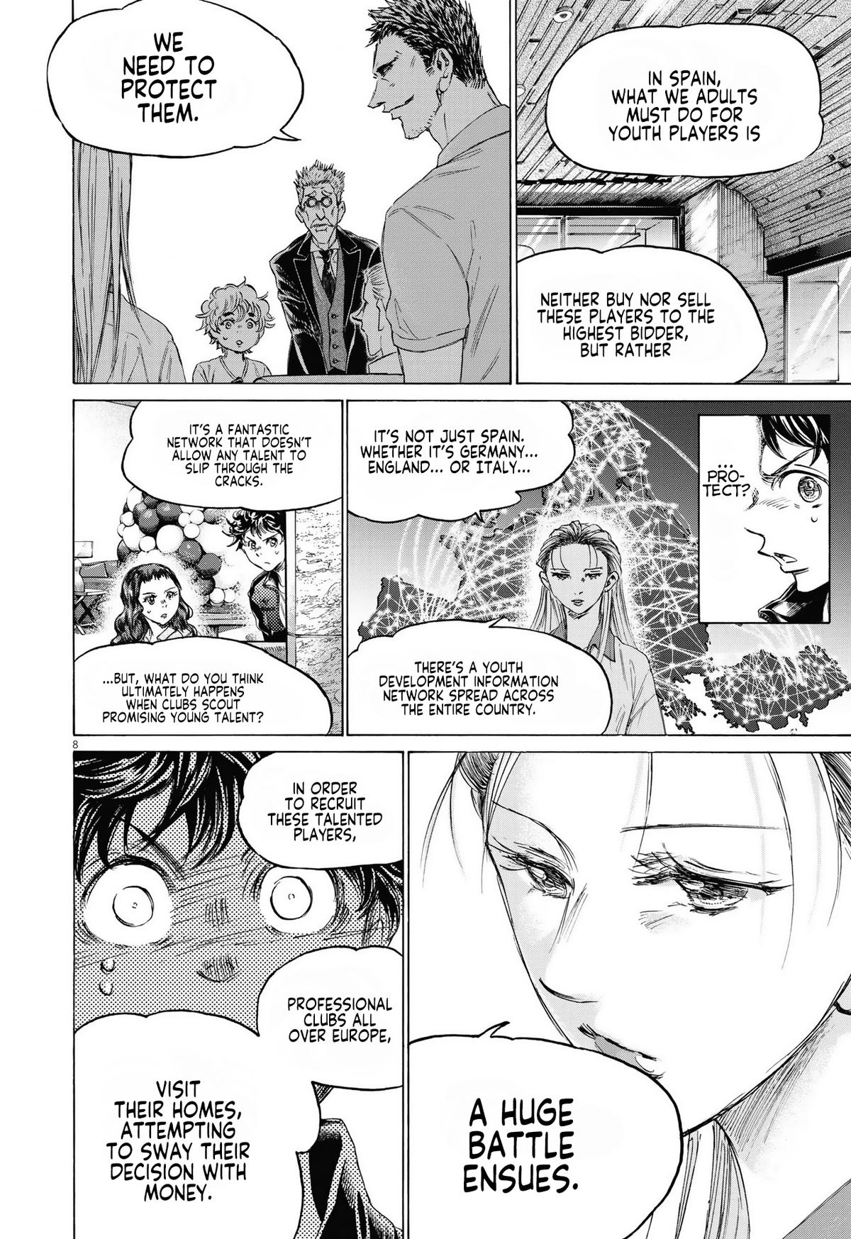 Ao Ashi Chapter 341 — page 9