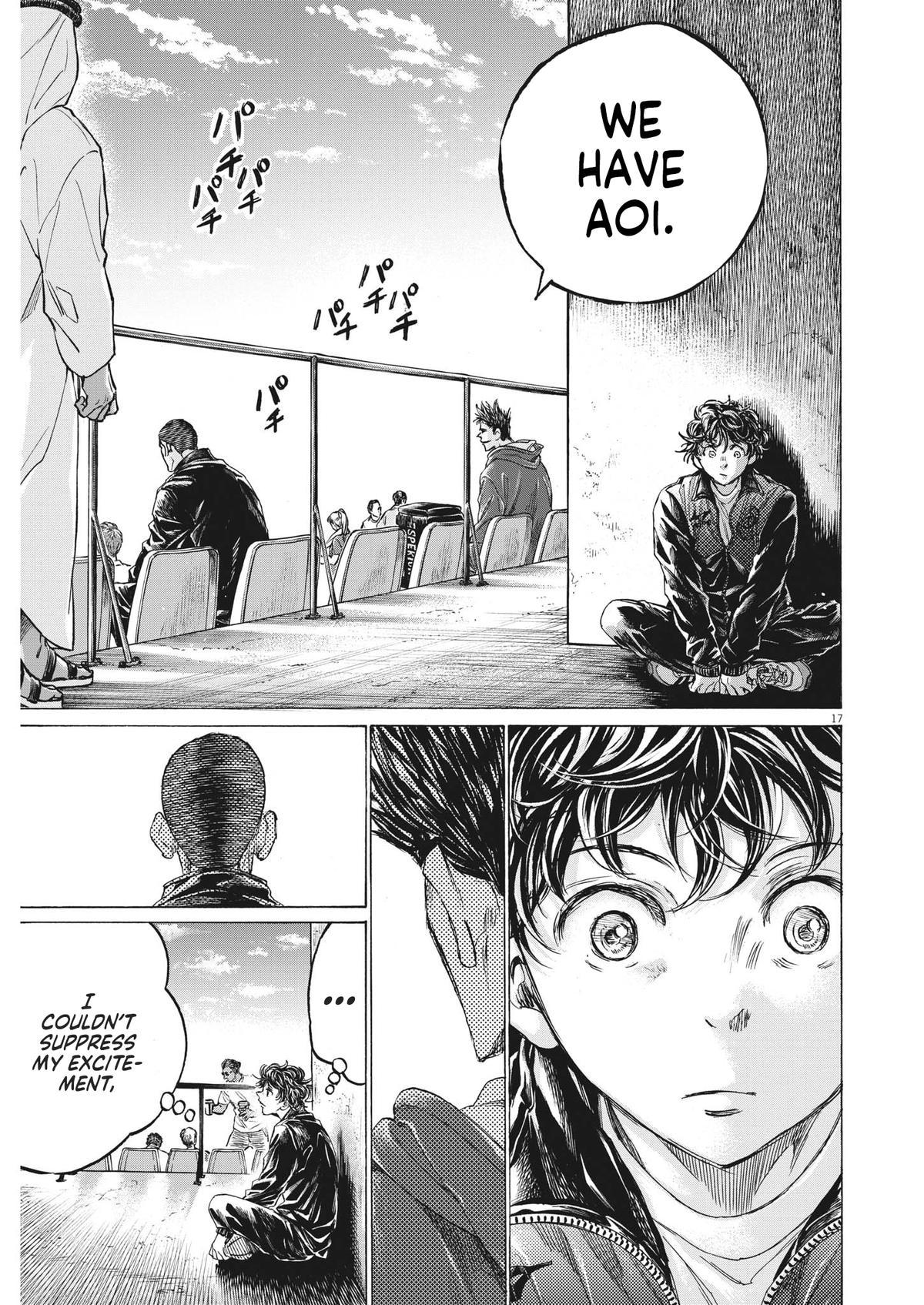 Ao Ashi Chapter 344 — page 18