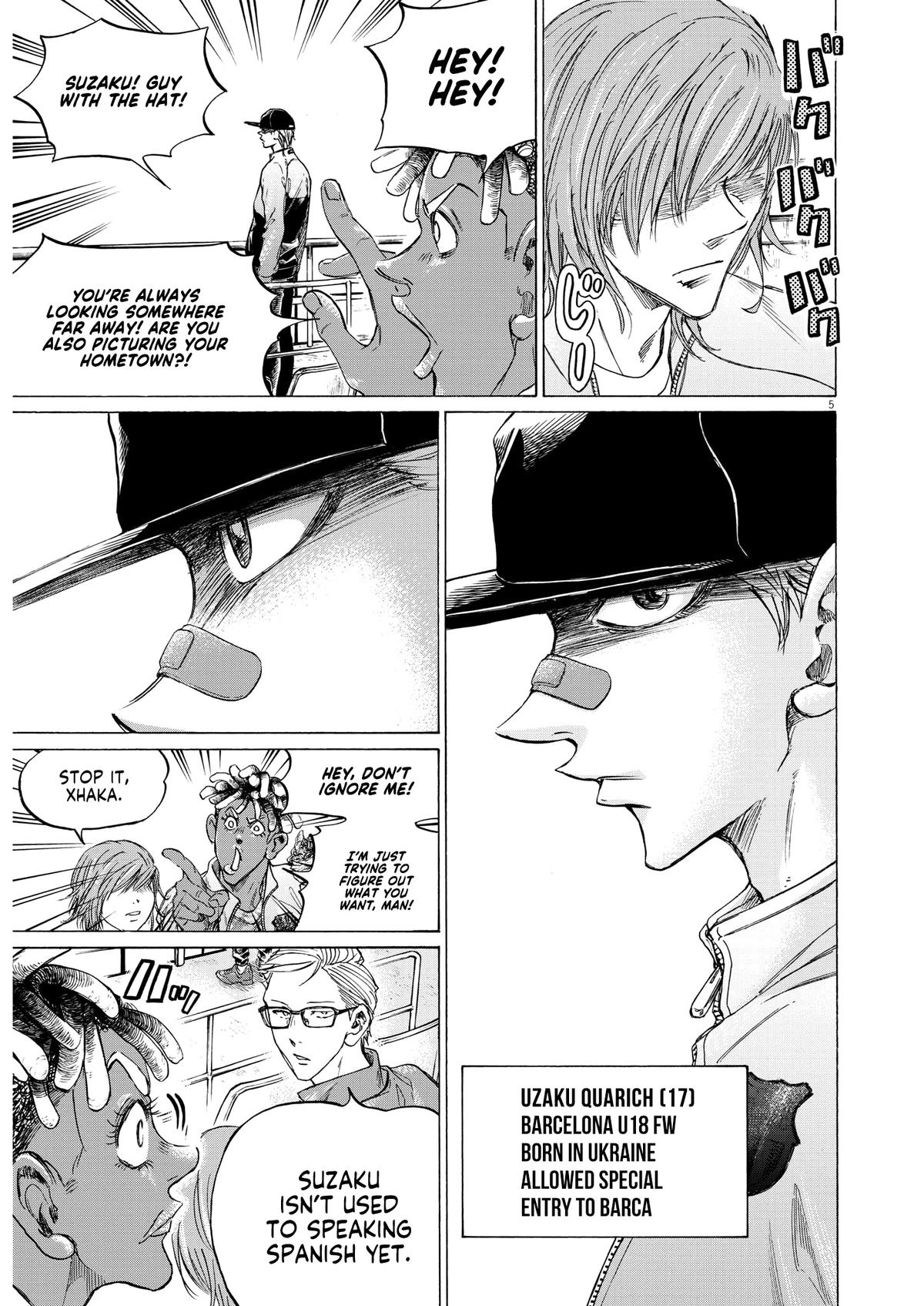 Ao Ashi Chapter 345 — page 4
