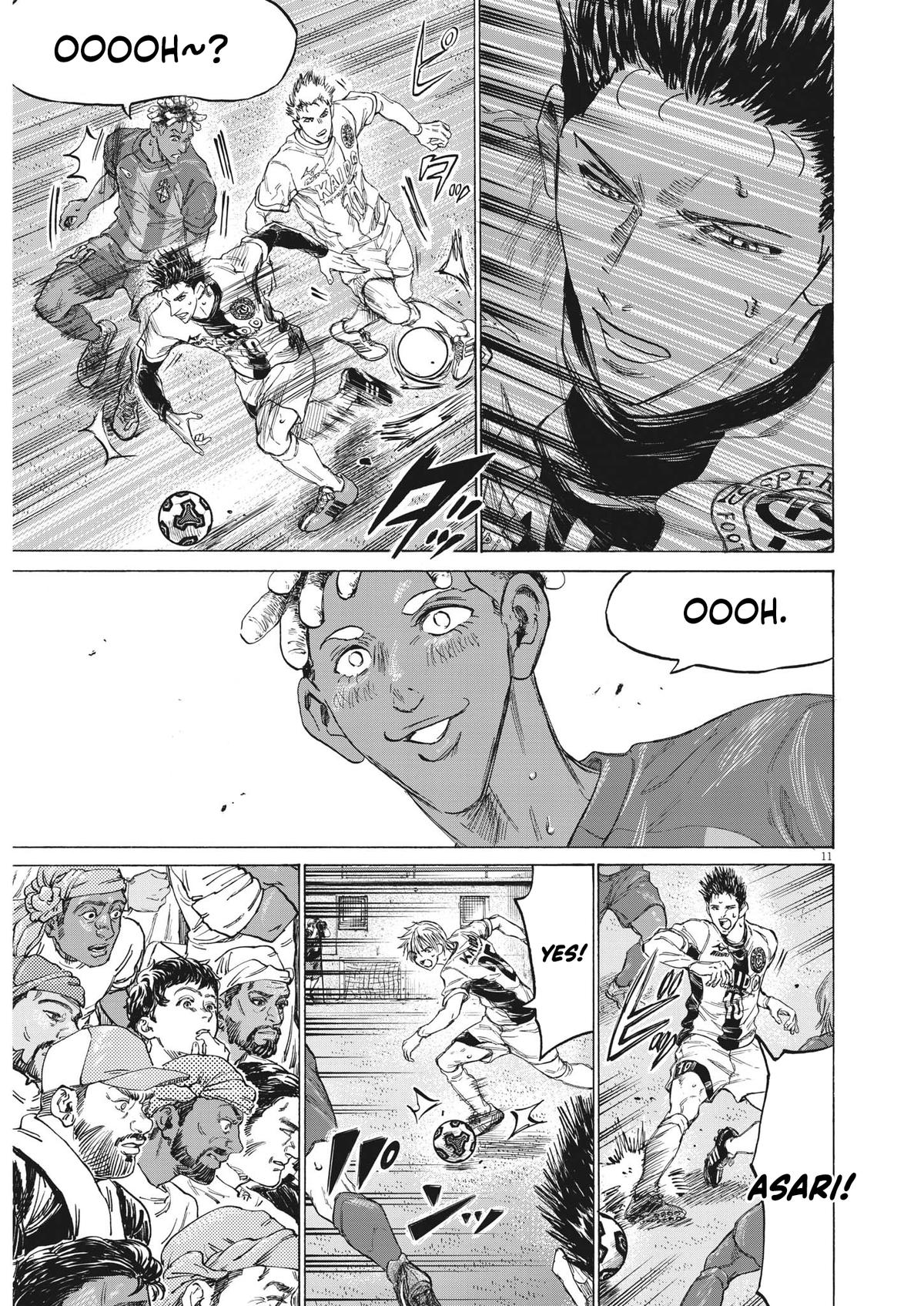 Ao Ashi Chapter 350 — page 10