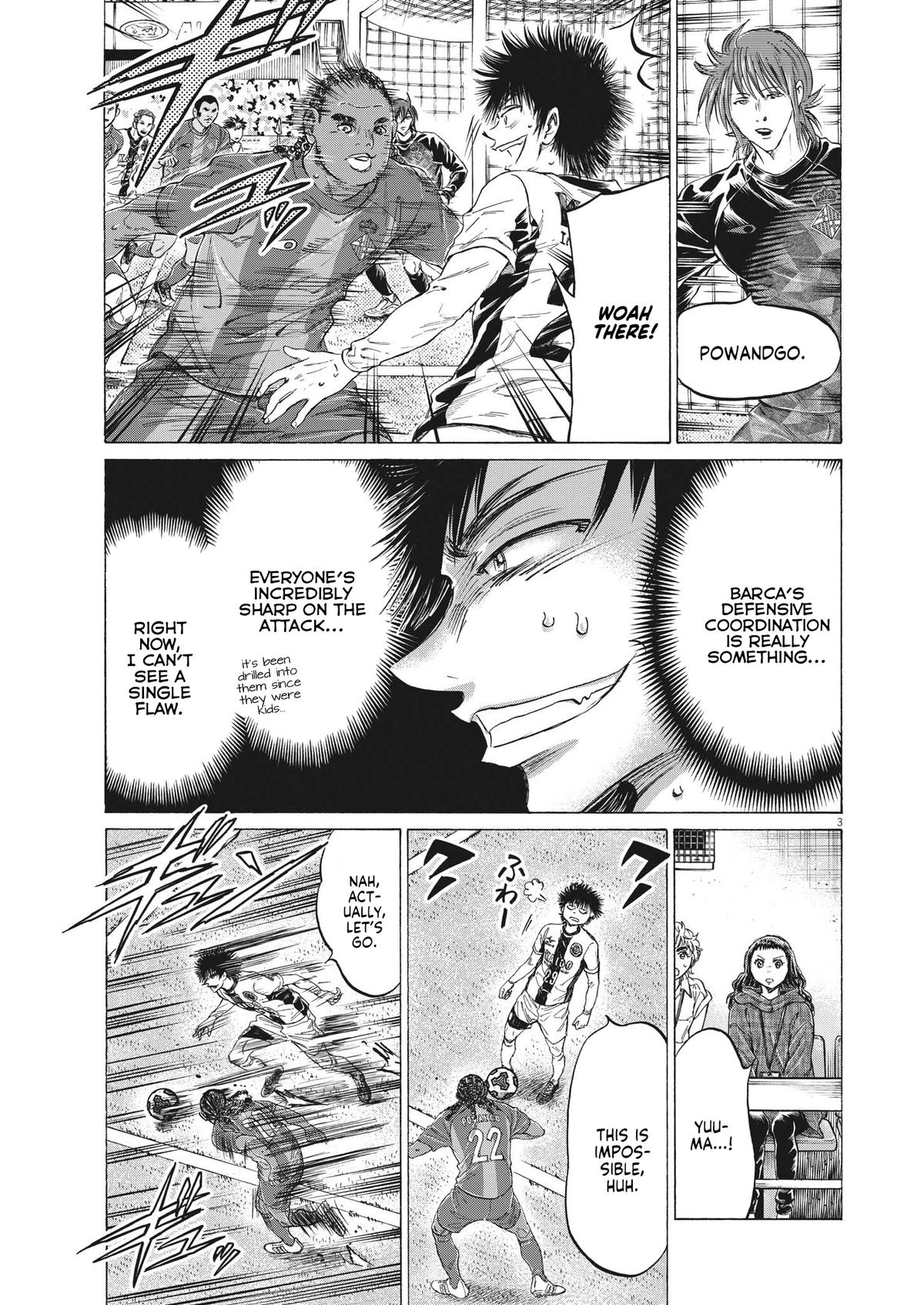 Ao Ashi Chapter 351 — page 3