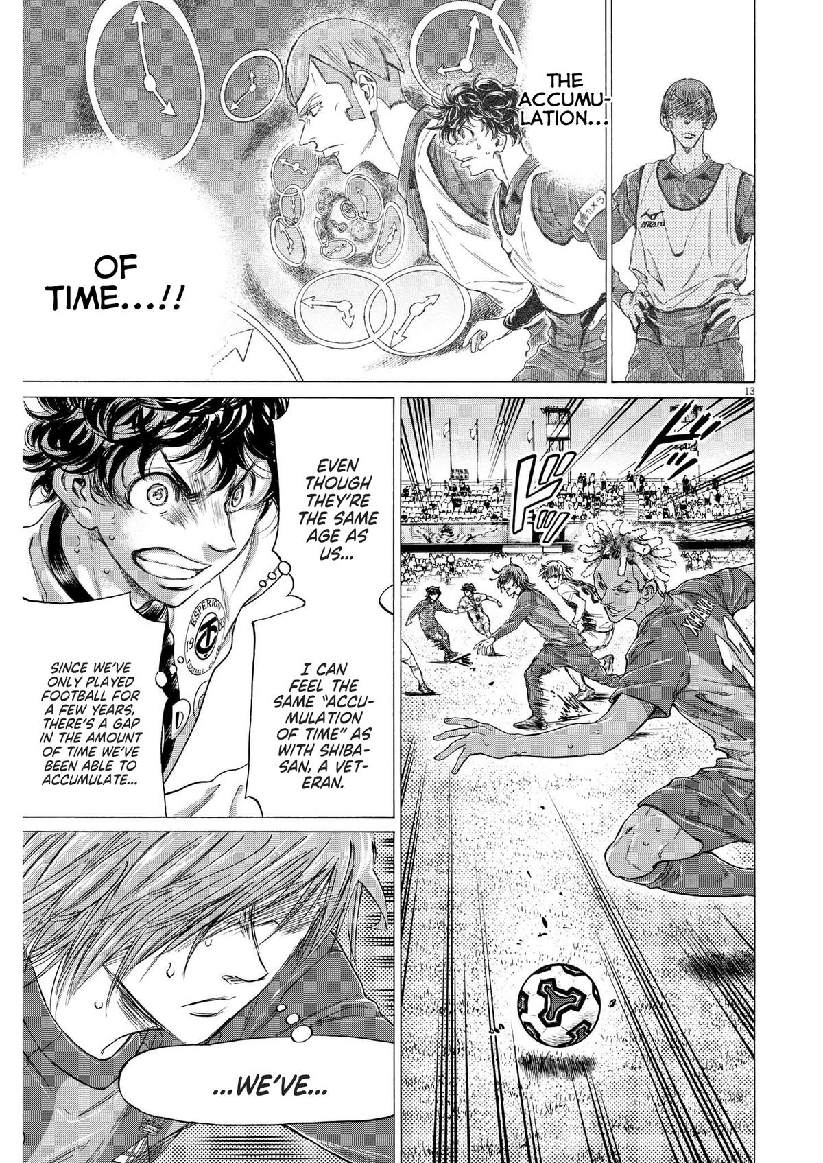Ao Ashi Chapter 355 — page 13