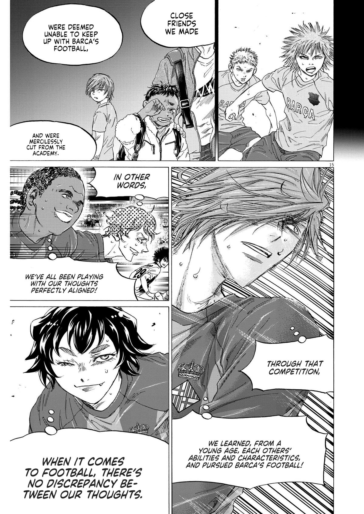 Ao Ashi Chapter 355 — page 15