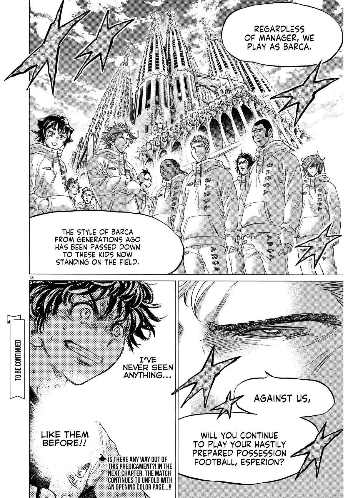Ao Ashi Chapter 355 — page 18