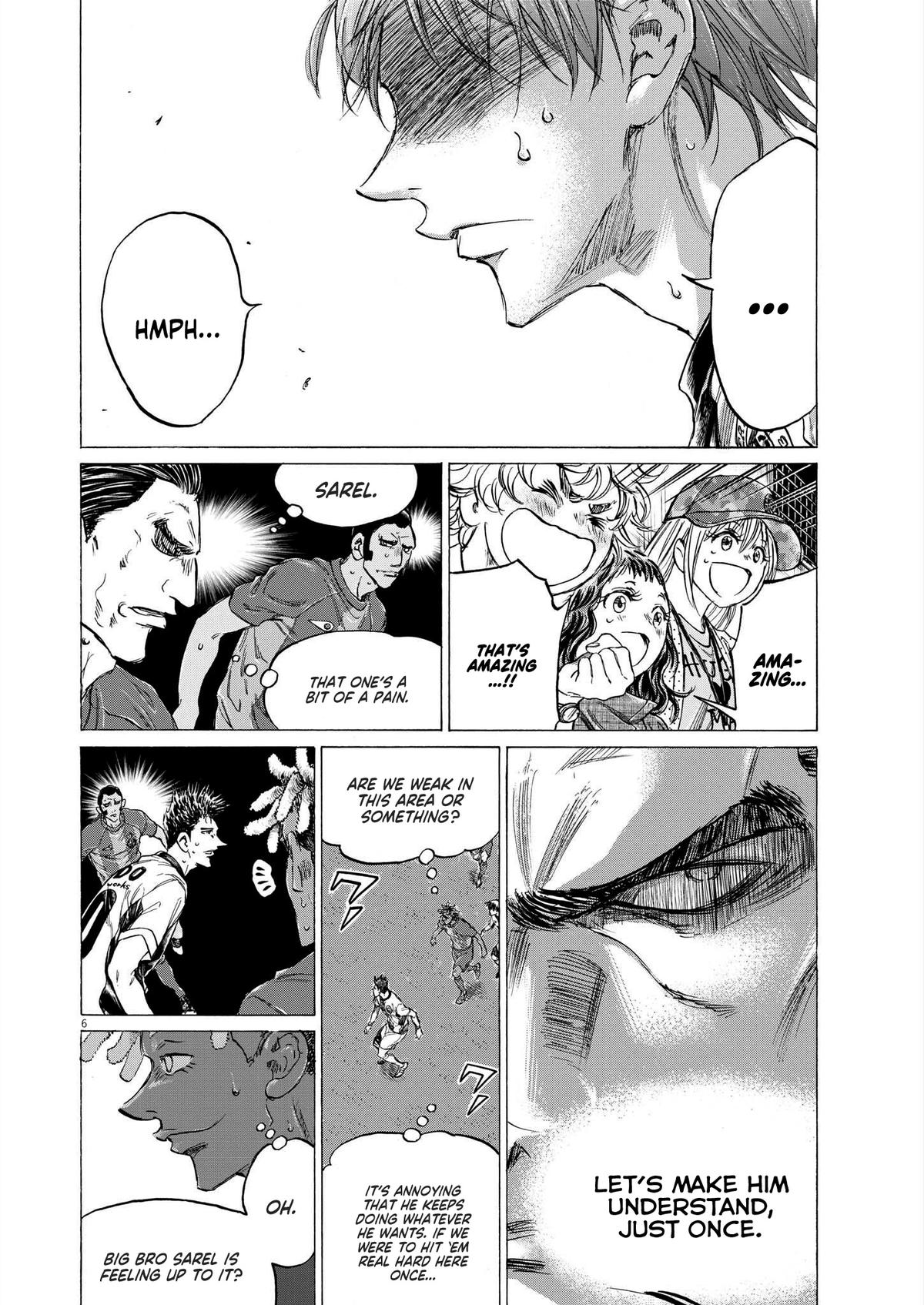 Ao Ashi Chapter 357 — page 6