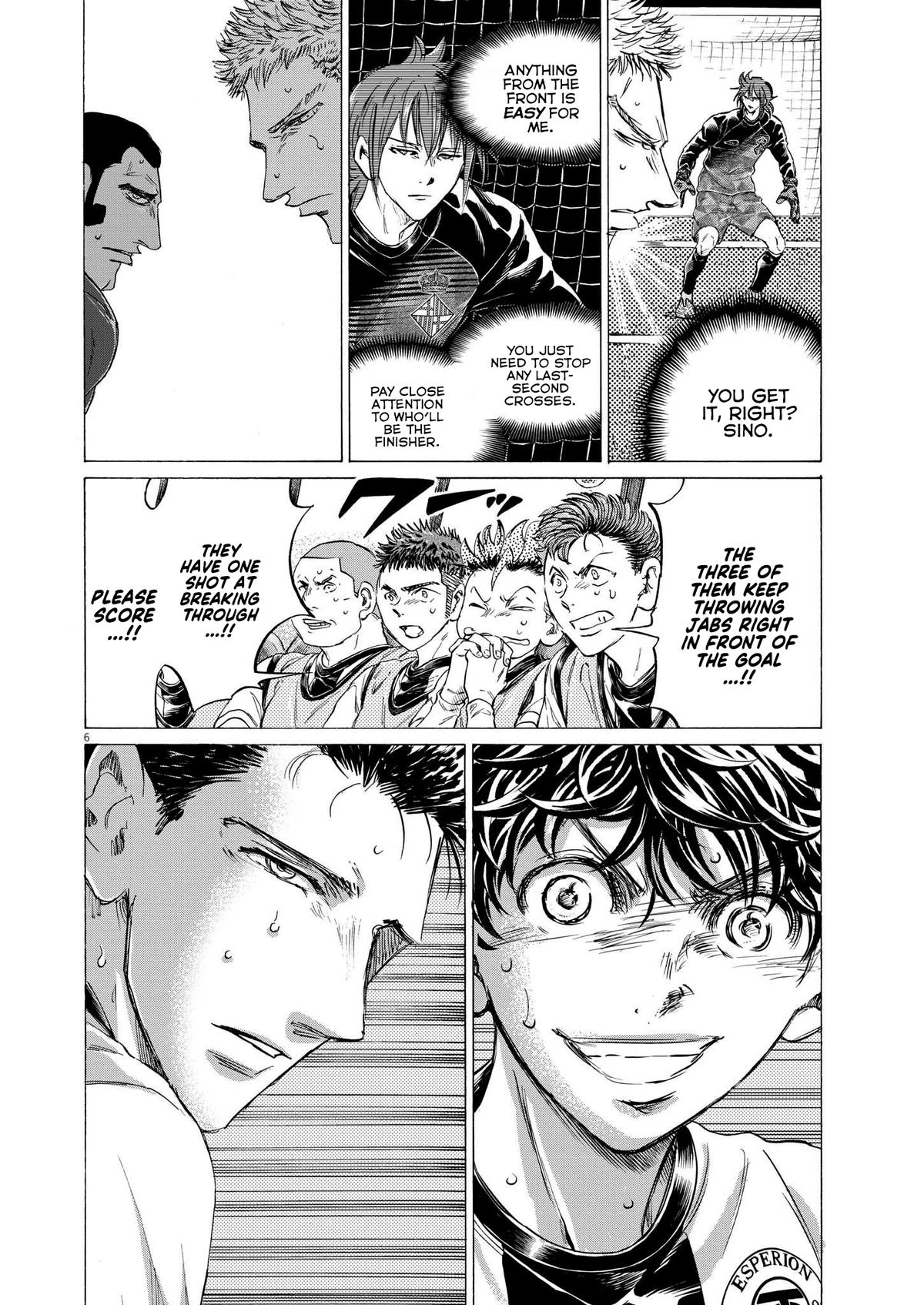 Ao Ashi Chapter 359 — page 6