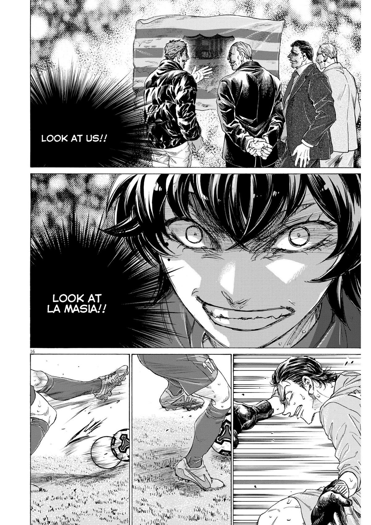 Ao Ashi Chapter 361 — page 16
