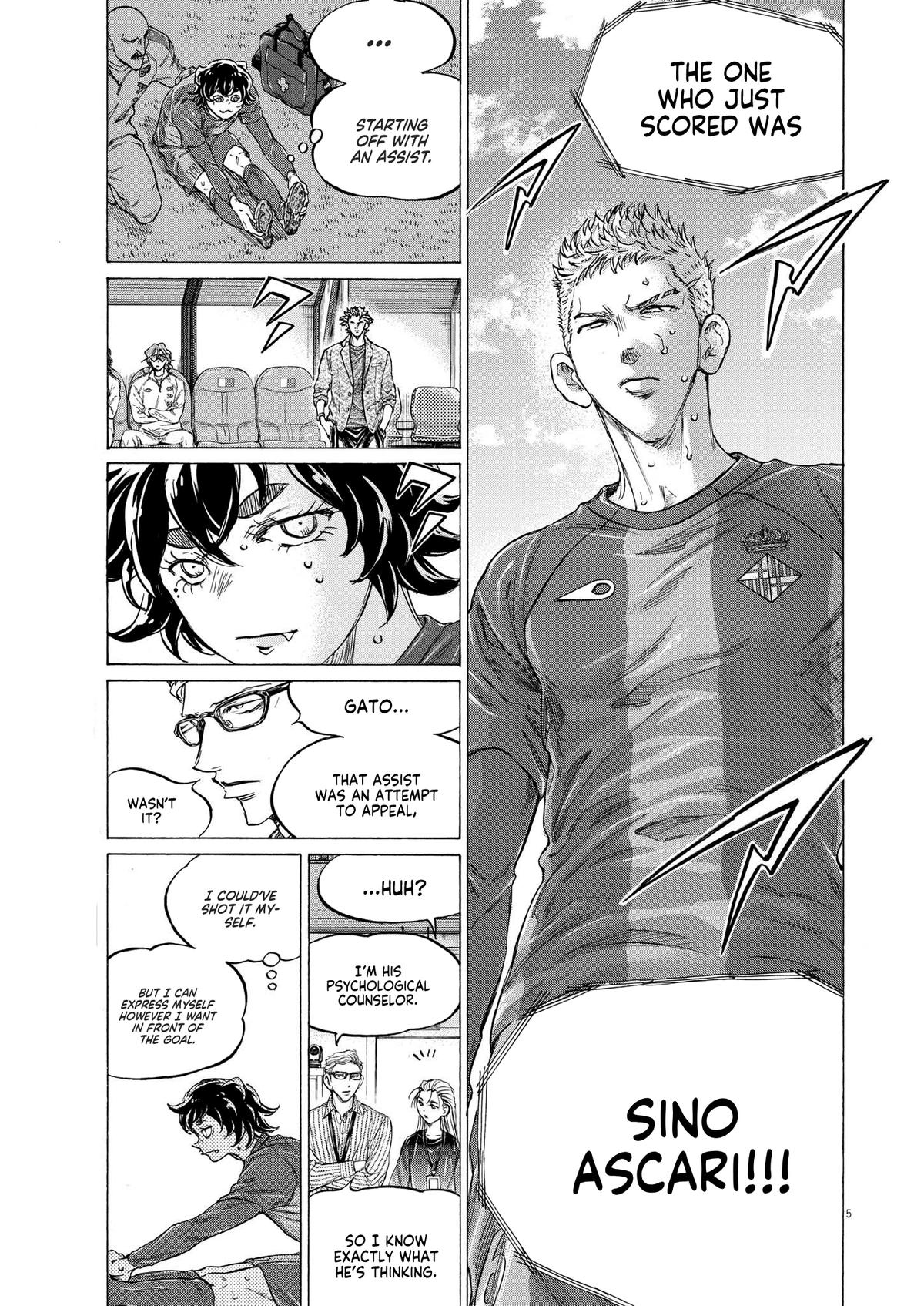 Ao Ashi Chapter 362 — page 5
