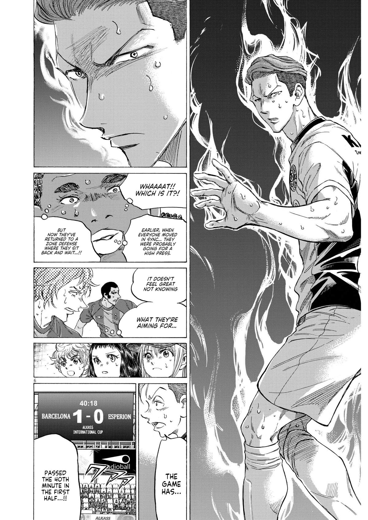 Ao Ashi Chapter 363 — page 6
