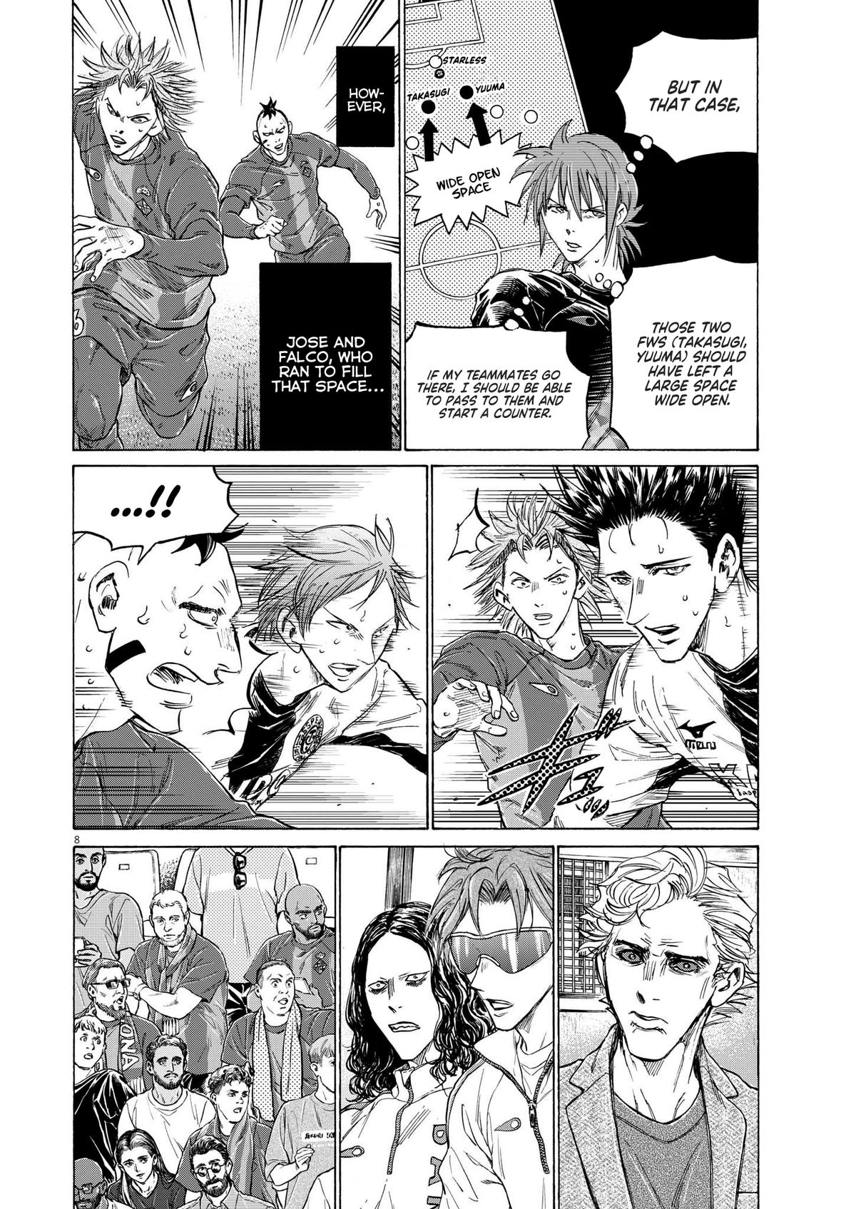 Ao Ashi Chapter 365 — page 8