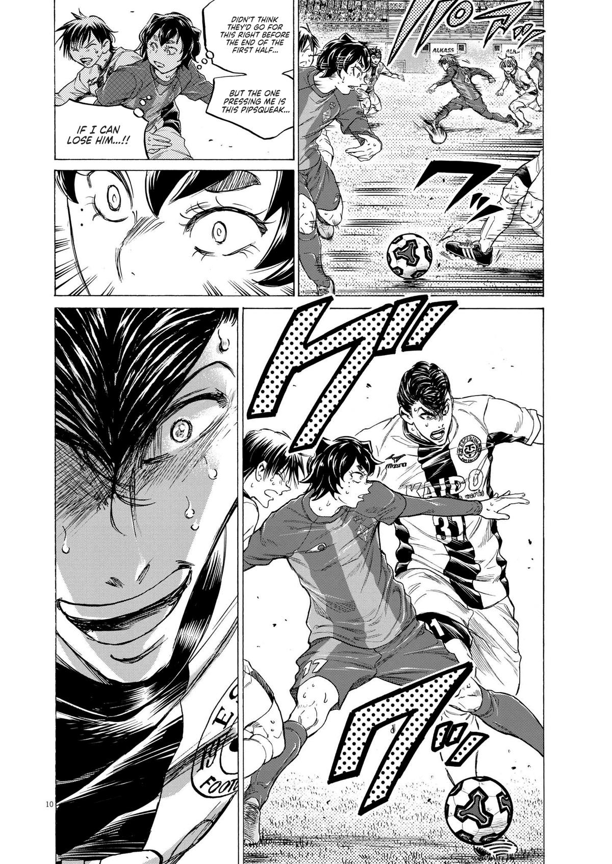 Ao Ashi Chapter 365 — page 10