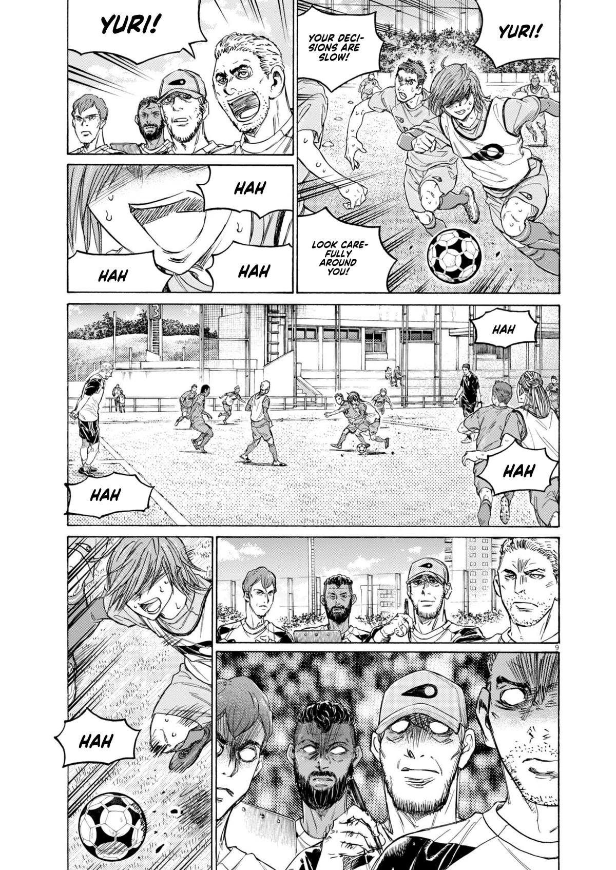 Ao Ashi Chapter 369 — page 9