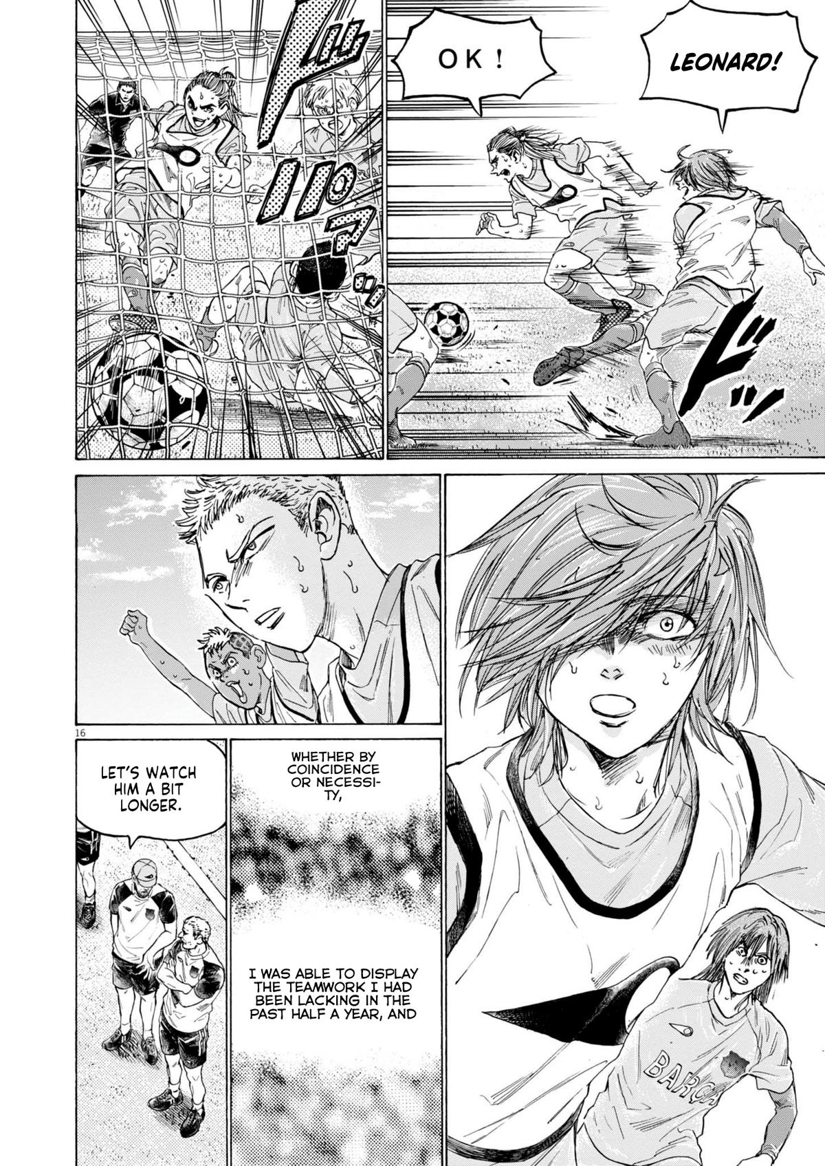 Ao Ashi Chapter 369 — page 16