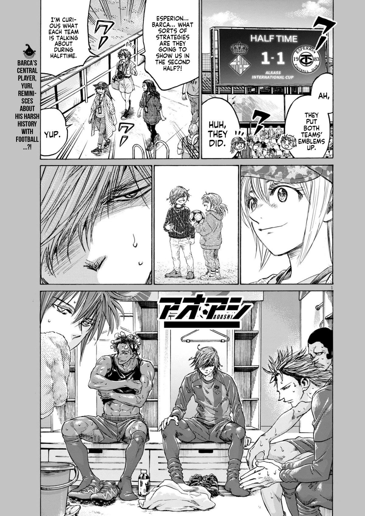 Ao Ashi Chapter 370 — page 1