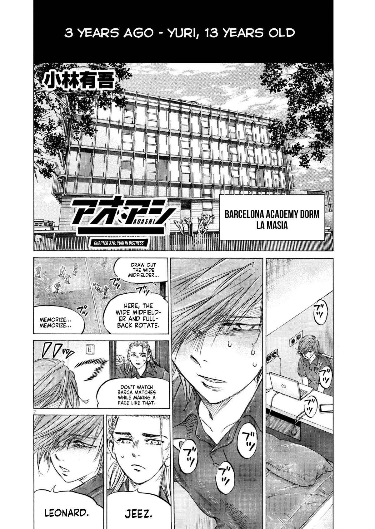 Ao Ashi Chapter 370 — page 2