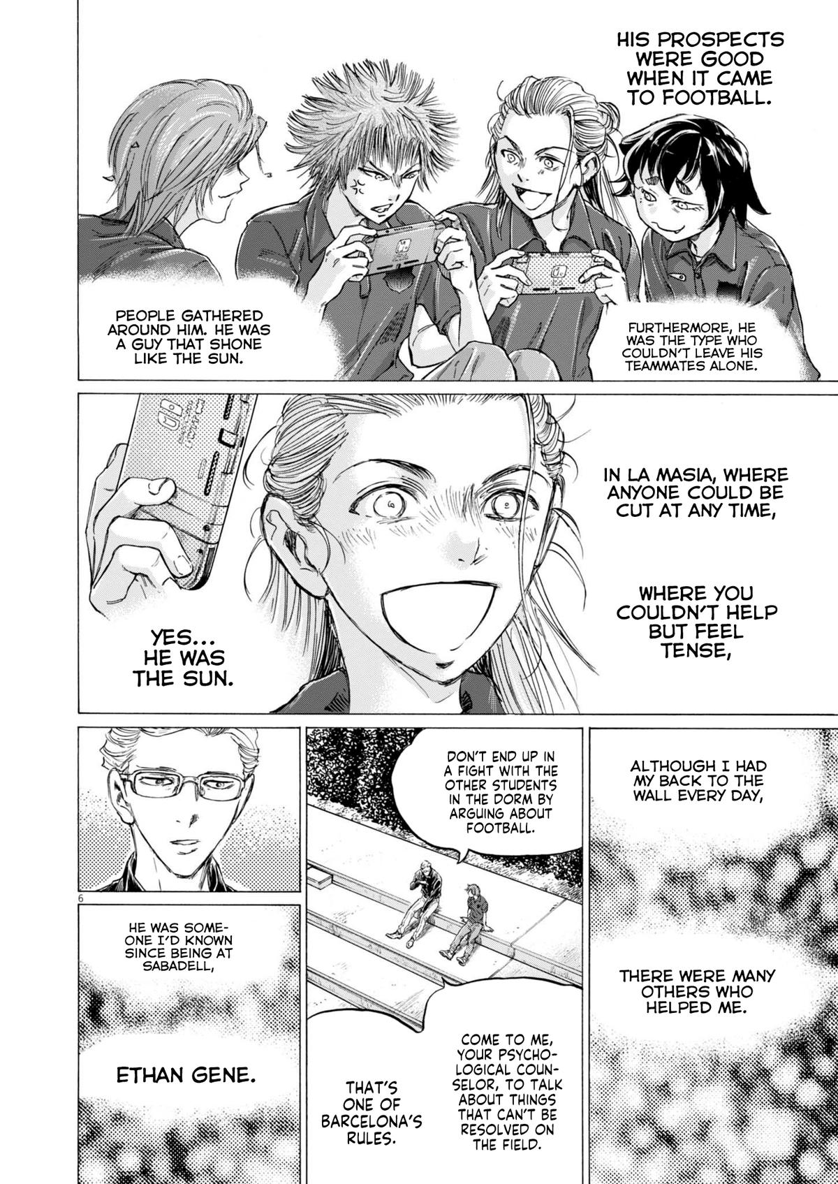 Ao Ashi Chapter 370 — page 6