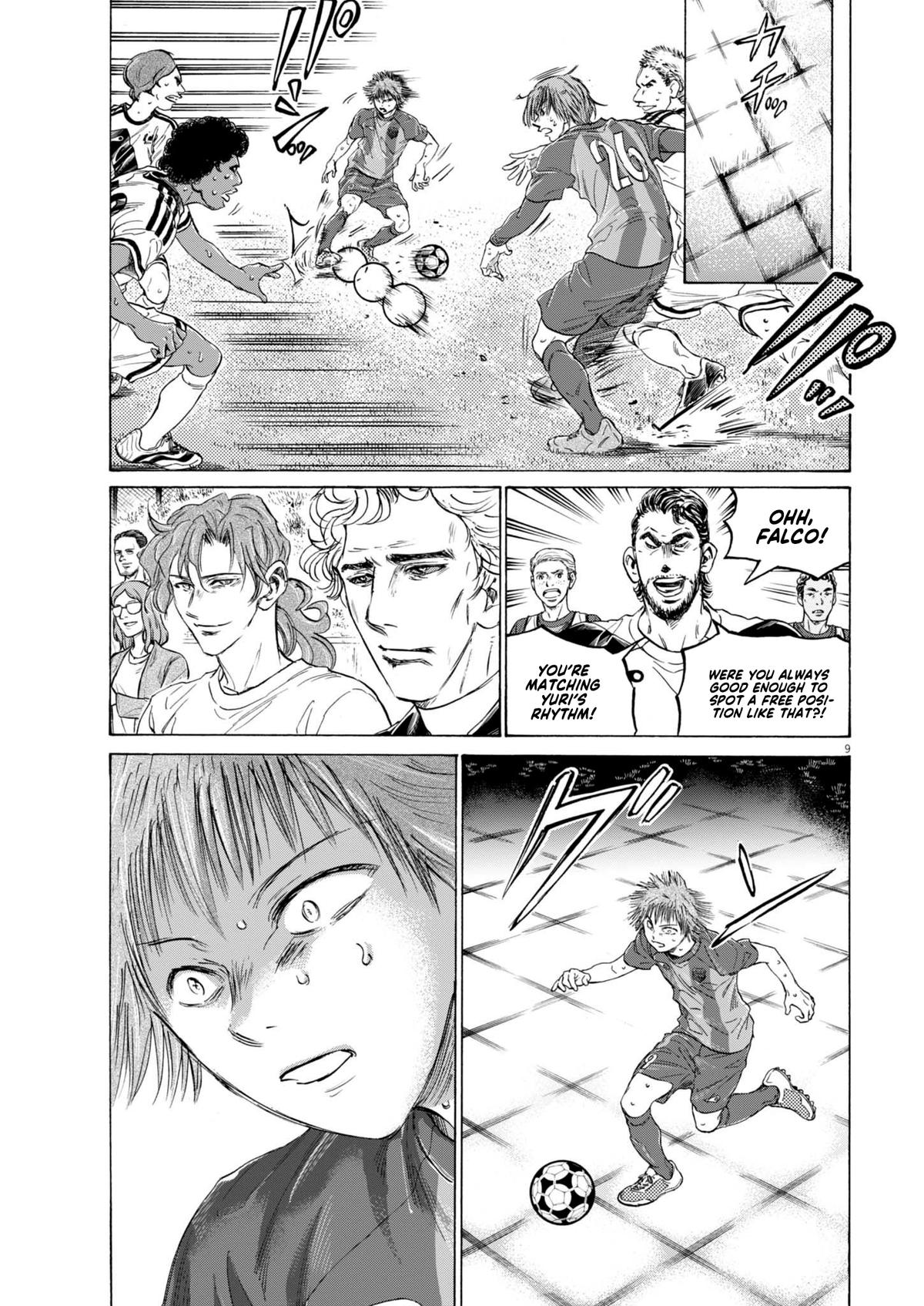 Ao Ashi Chapter 371 — page 9
