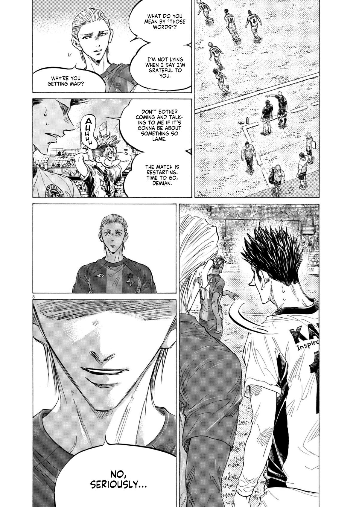 Ao Ashi Chapter 380 — page 8