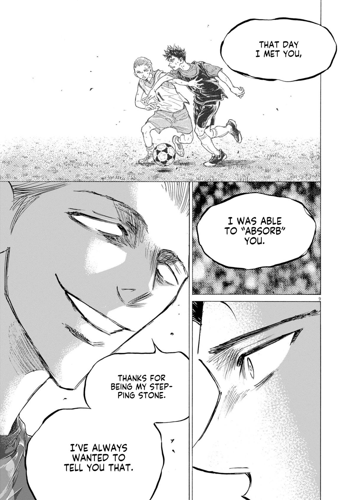 Ao Ashi Chapter 380 — page 9