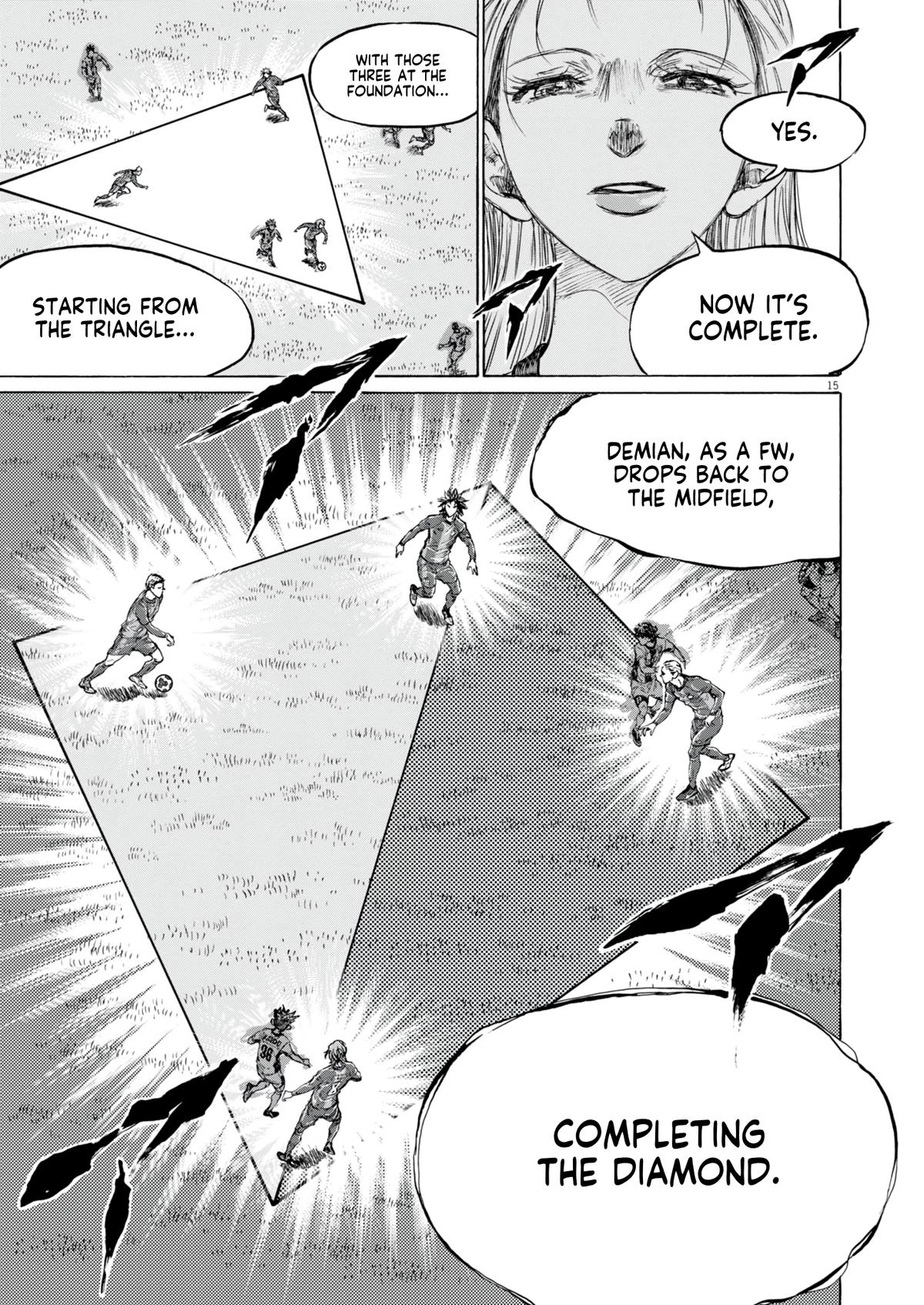 Ao Ashi Chapter 384 — page 15