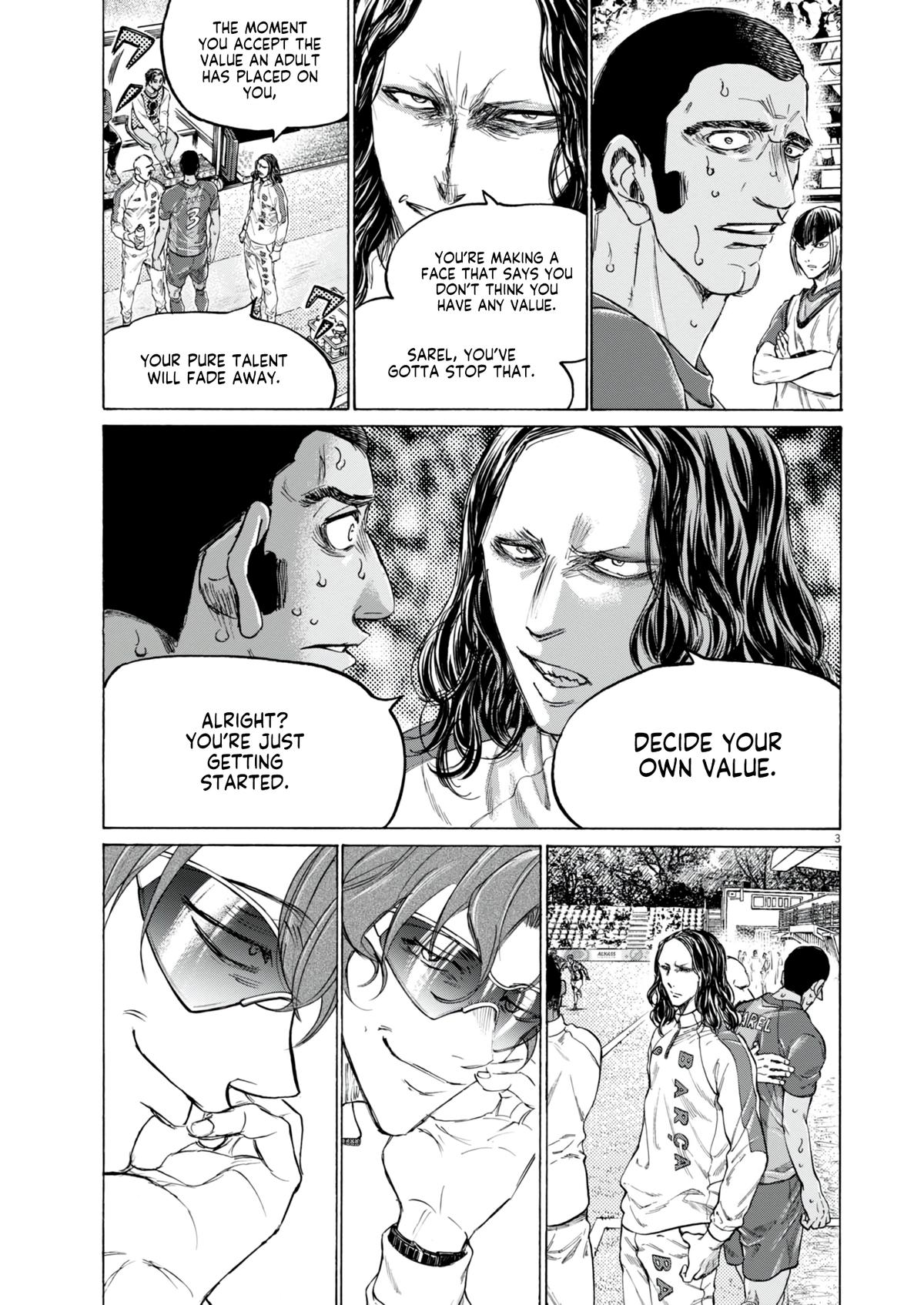 Ao Ashi Chapter 385 — page 3