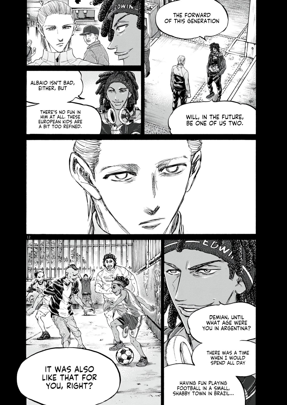 Ao Ashi Chapter 385 — page 12