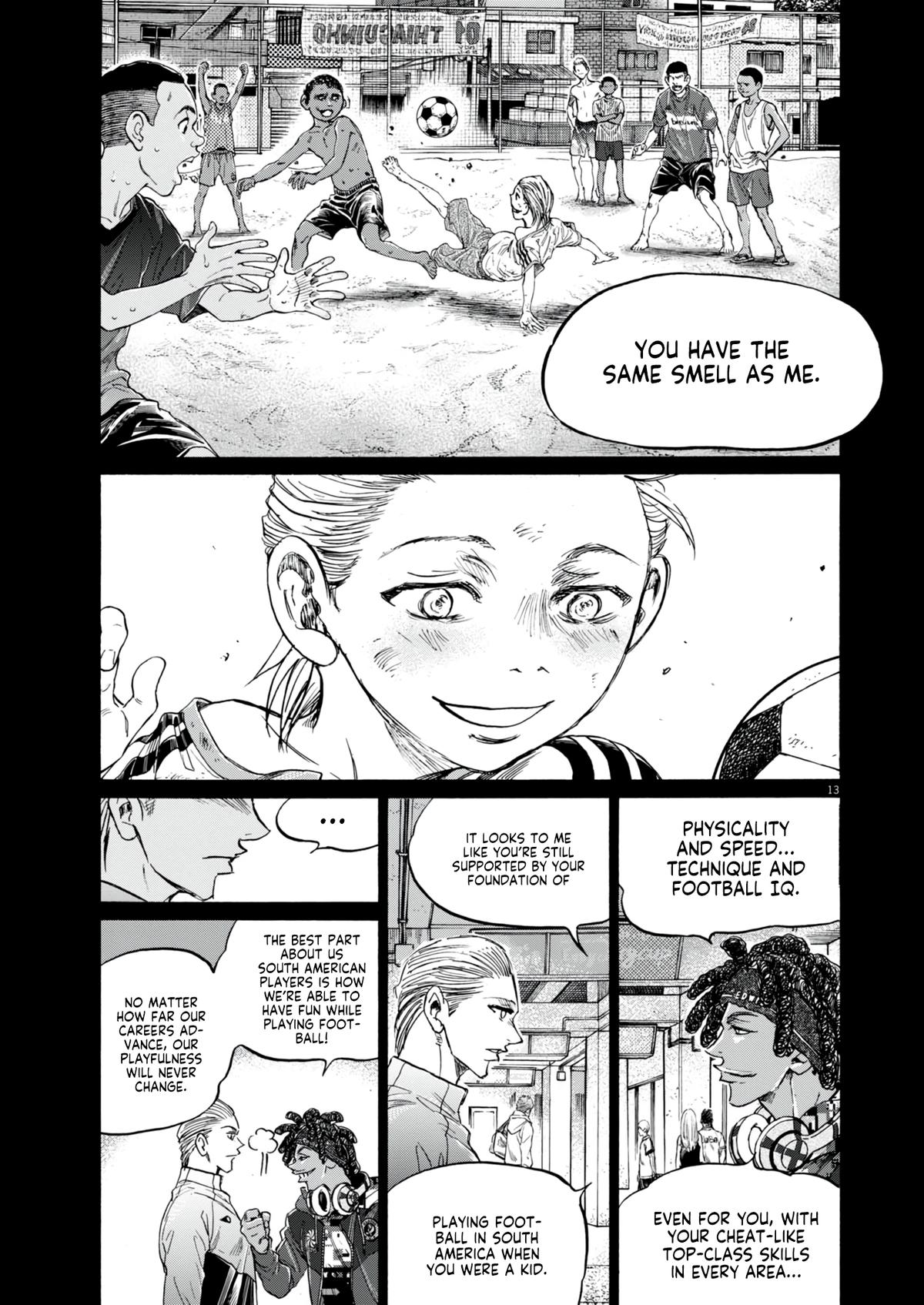 Ao Ashi Chapter 385 — page 13